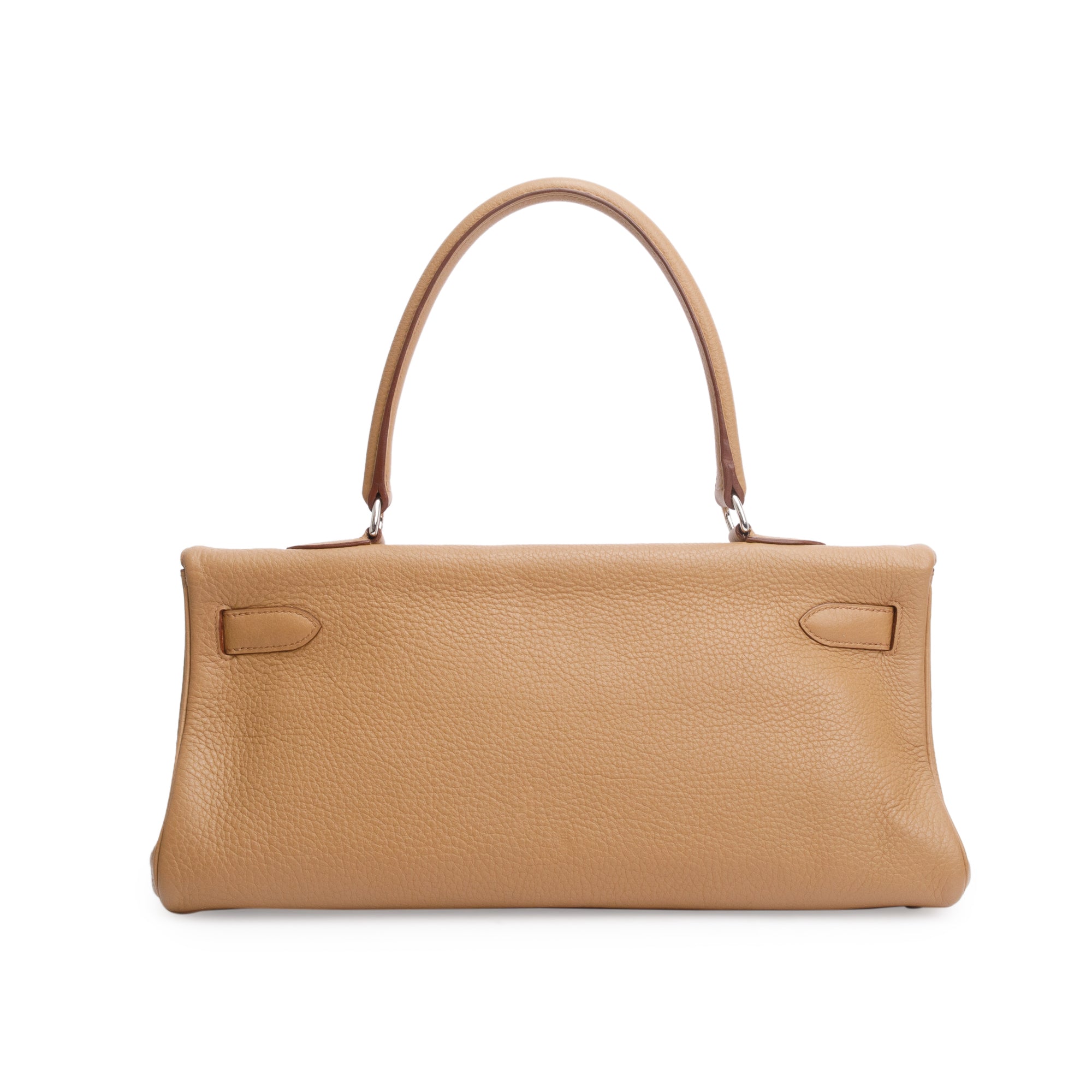 Hermes Biscuit Taurillon Clemence Fringe Kelly 42 JPG