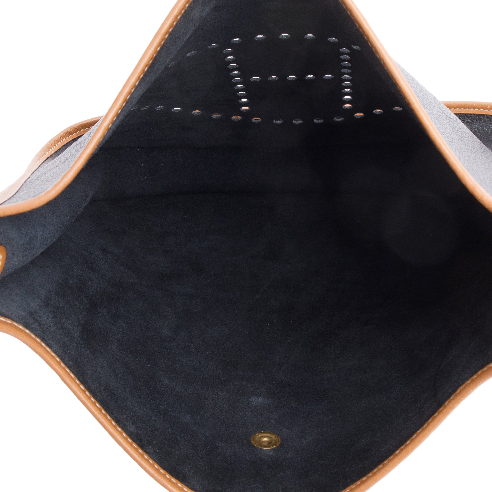 Hermes Black Ardennes Leather Evelyne Gen I GM