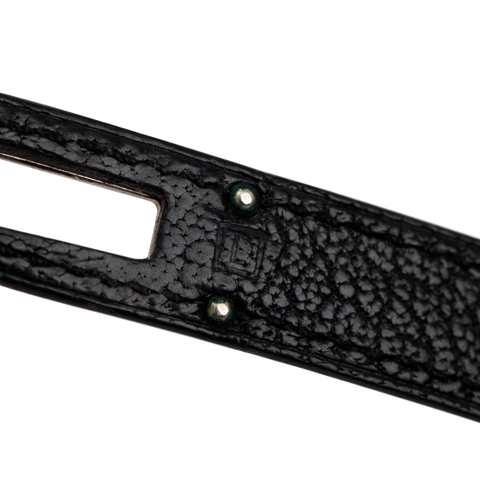 Hermes Black Chevre Mysore Goatskin Classic Kelly Longue Wallet