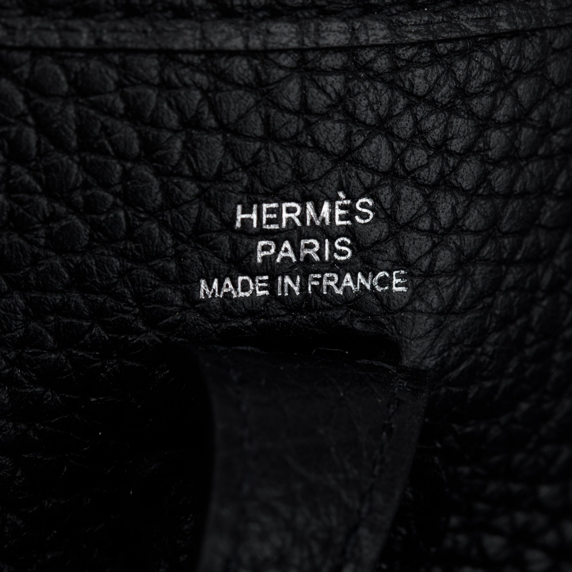 Hermes Black Noir Taurilon Clemence Amazone Evelyne TPM 16 w/ Box