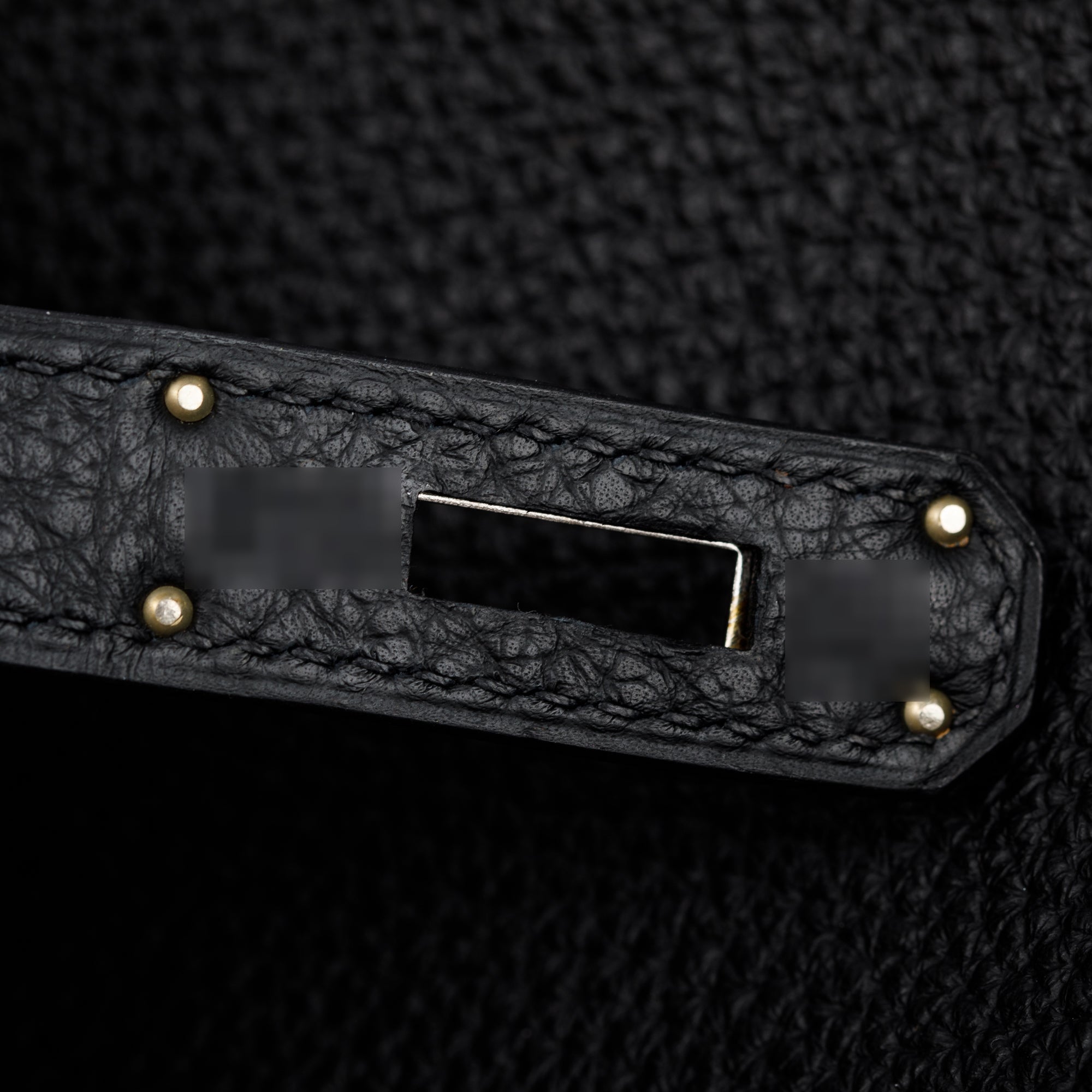 Hermes Black Noir Togo Kelly II Retourne 35