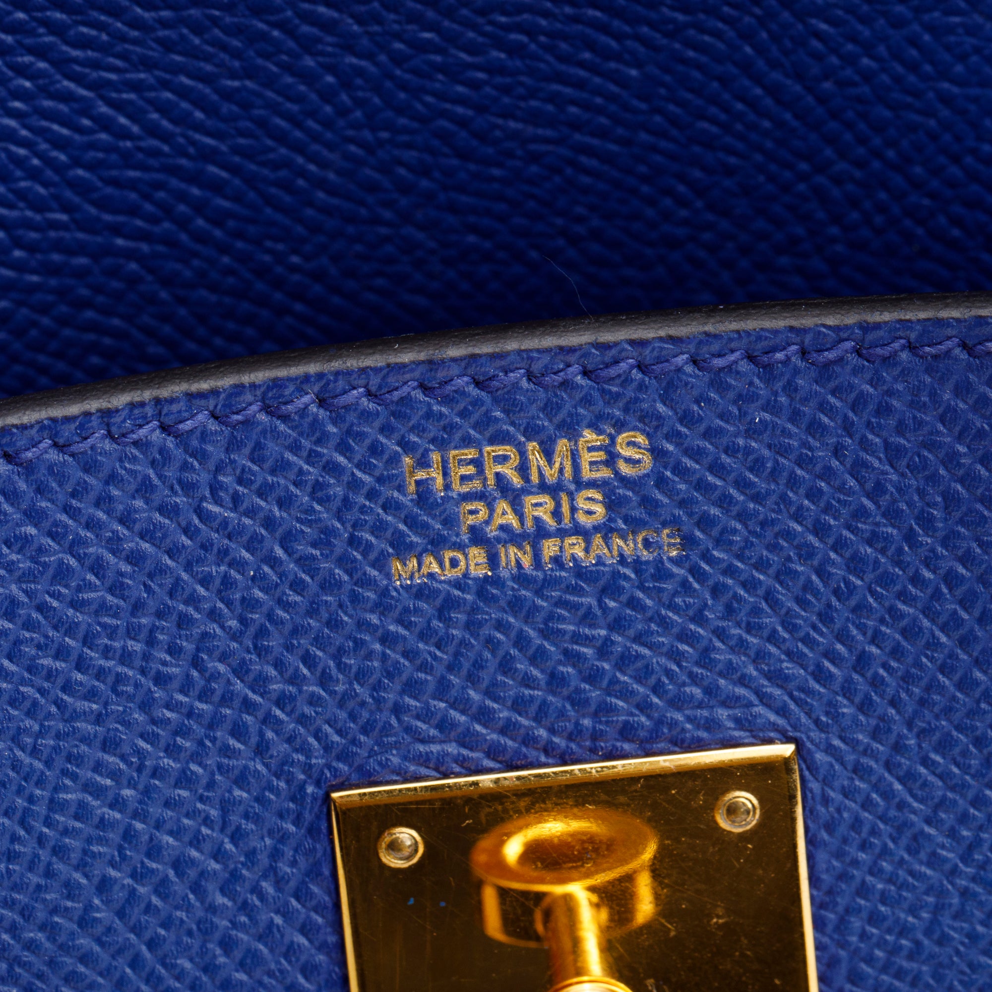 Hermes Bleu Electrique Veau Epsom Birkin 30