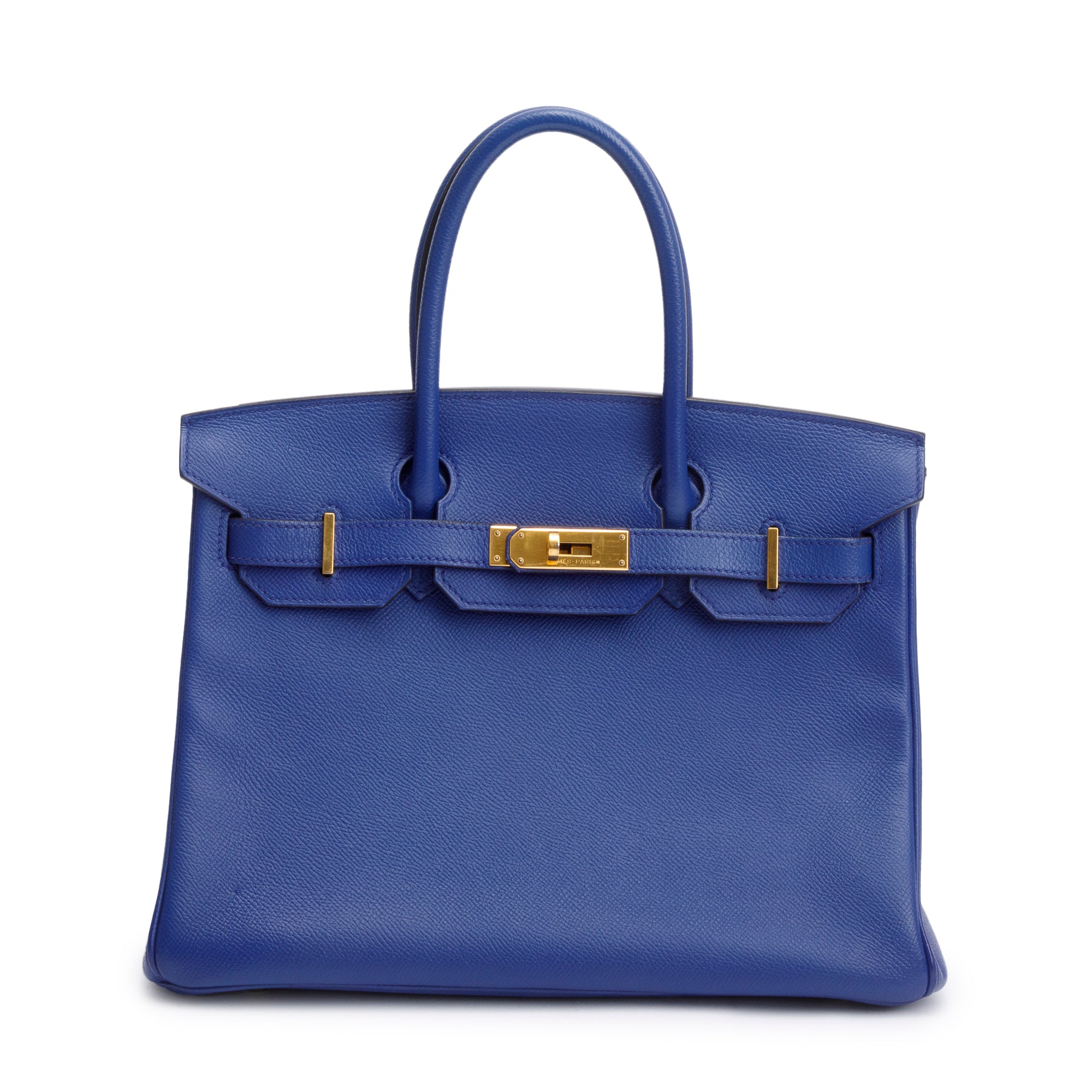 Hermes Bleu Electrique Veau Epsom Birkin 30