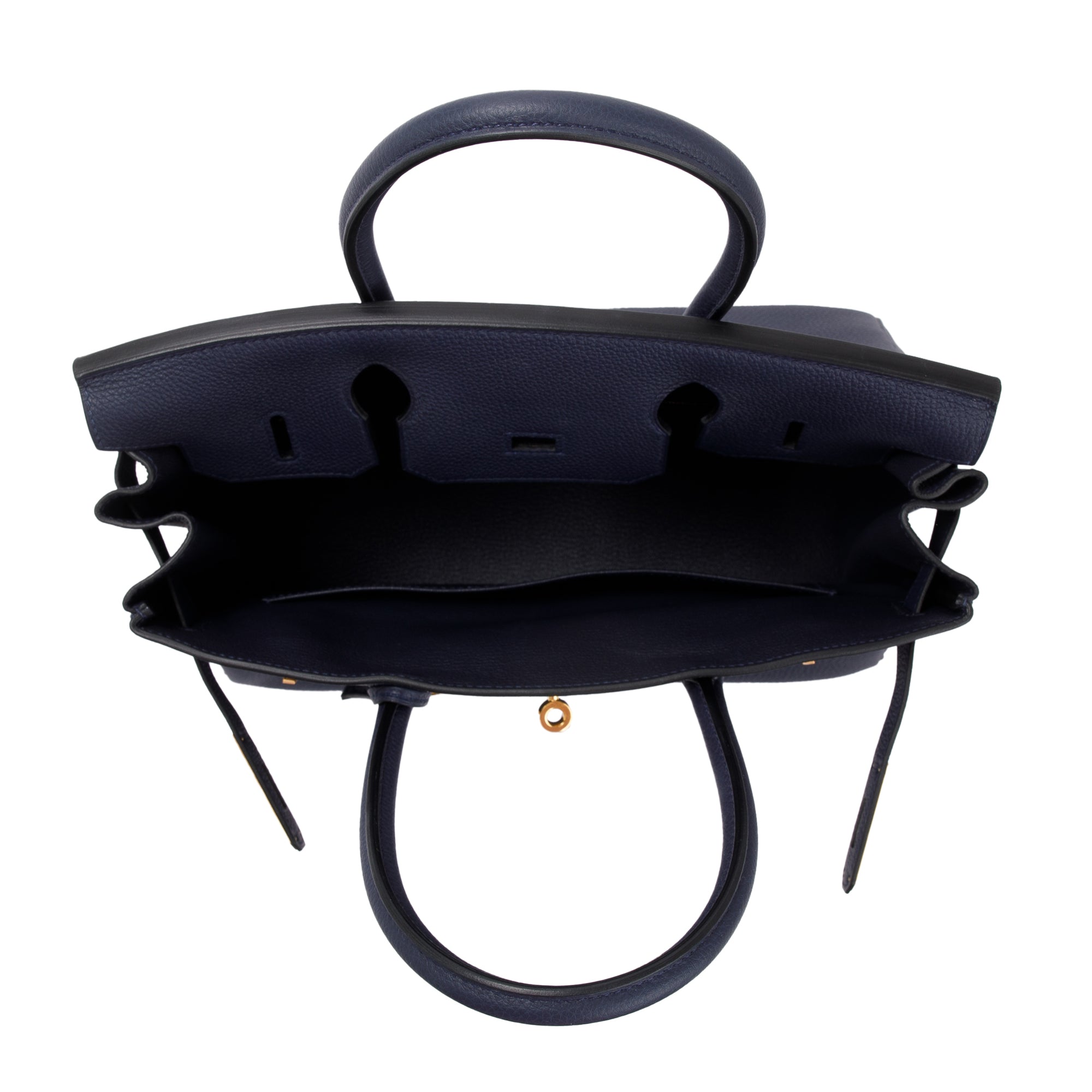 Hermes Bleu Encre Togo Birkin 30 w/ Box