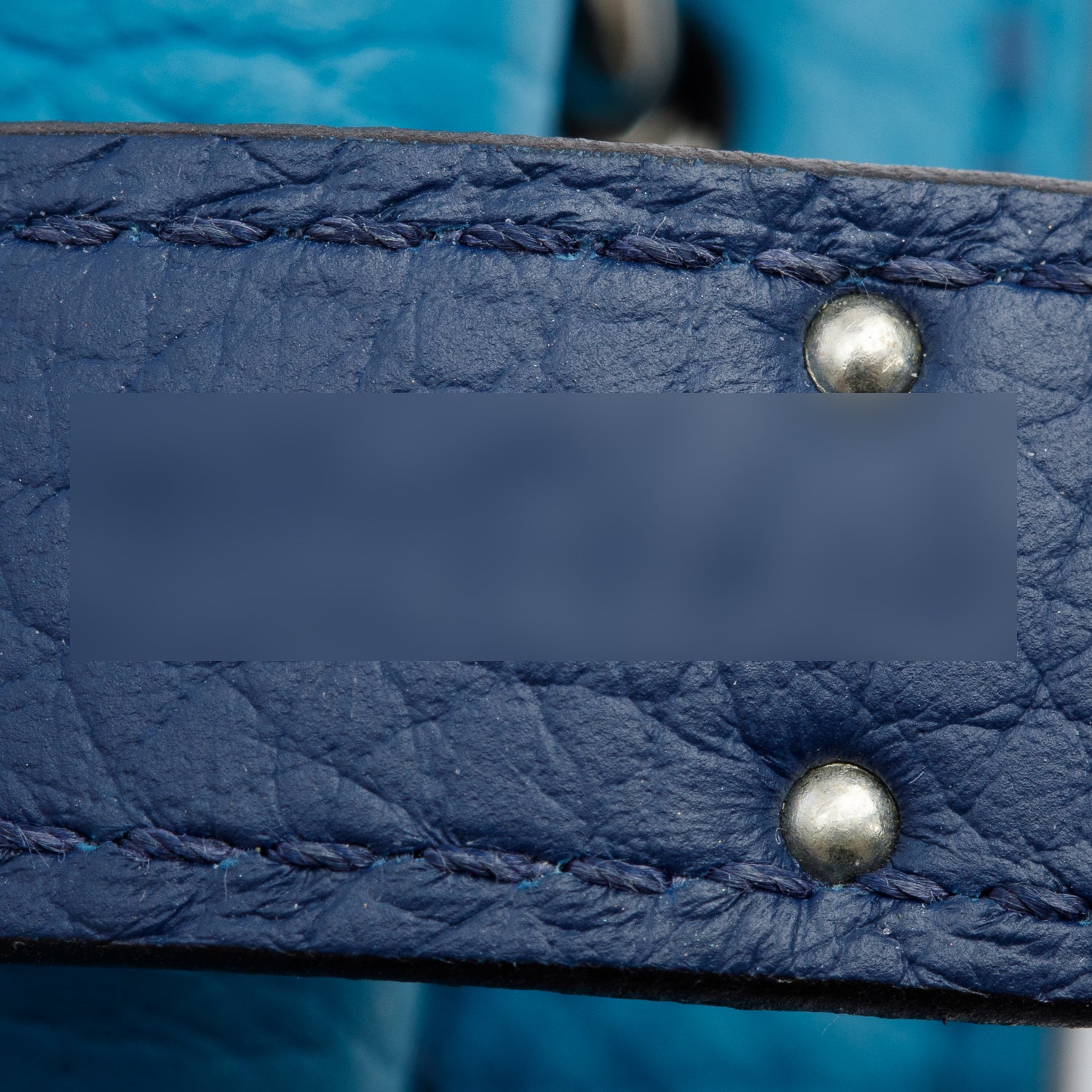 Hermes Bleu Izmir Togo Leather So Kelly 22 Bag