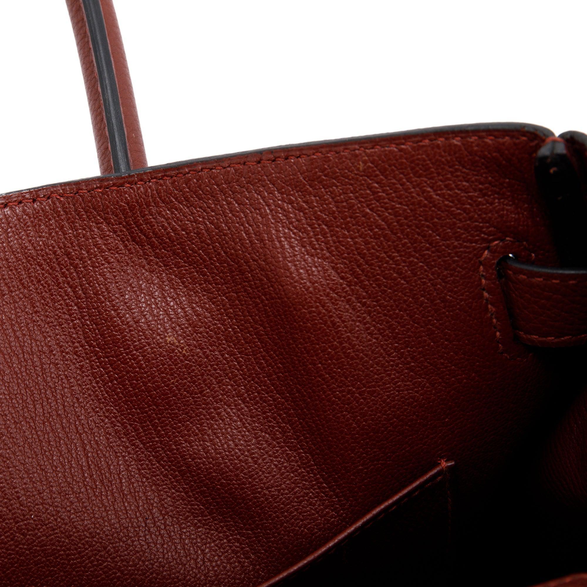 Hermes Bourdeaux Togo Birkin 30