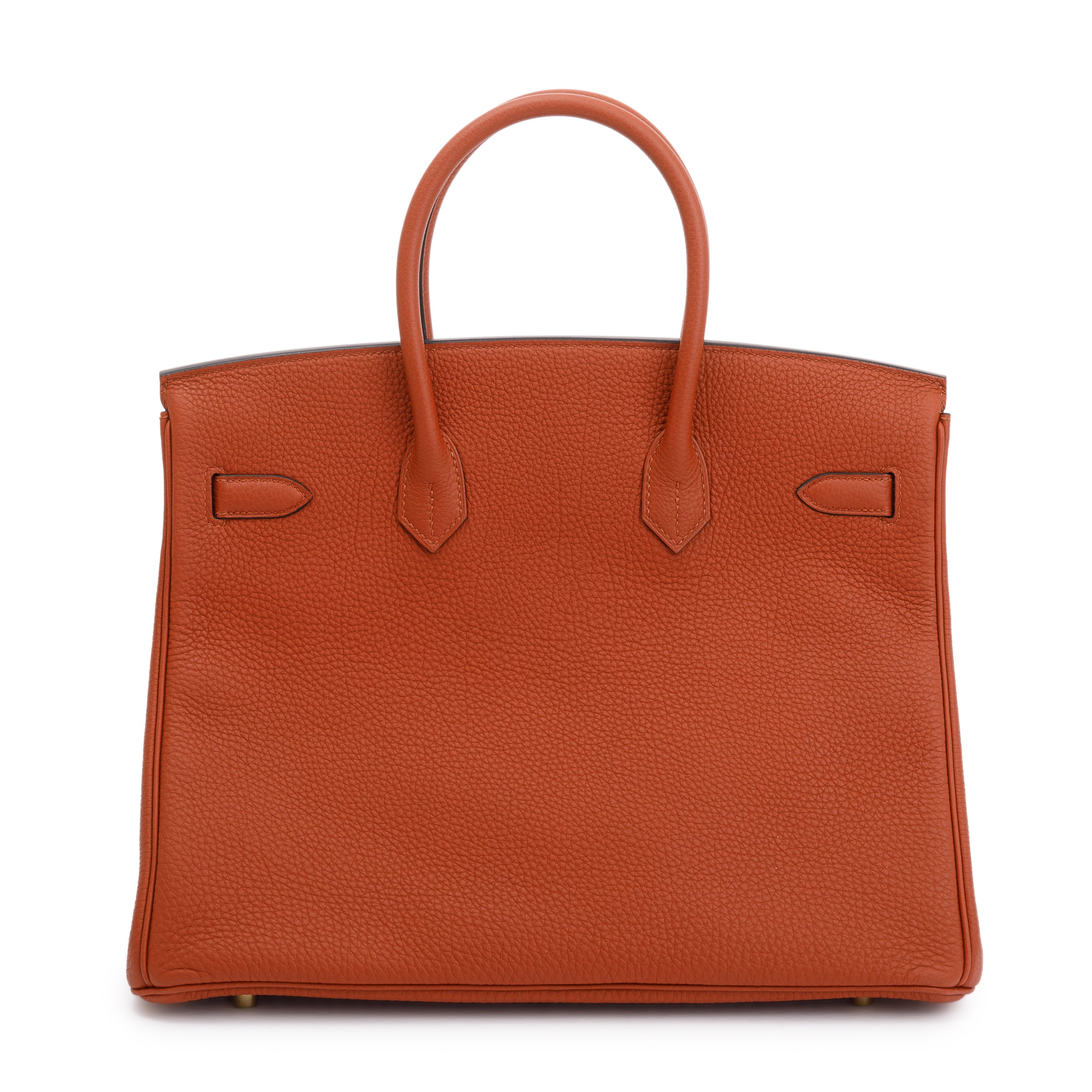 Hermes Brown Taurillon Clemence Birkin 35