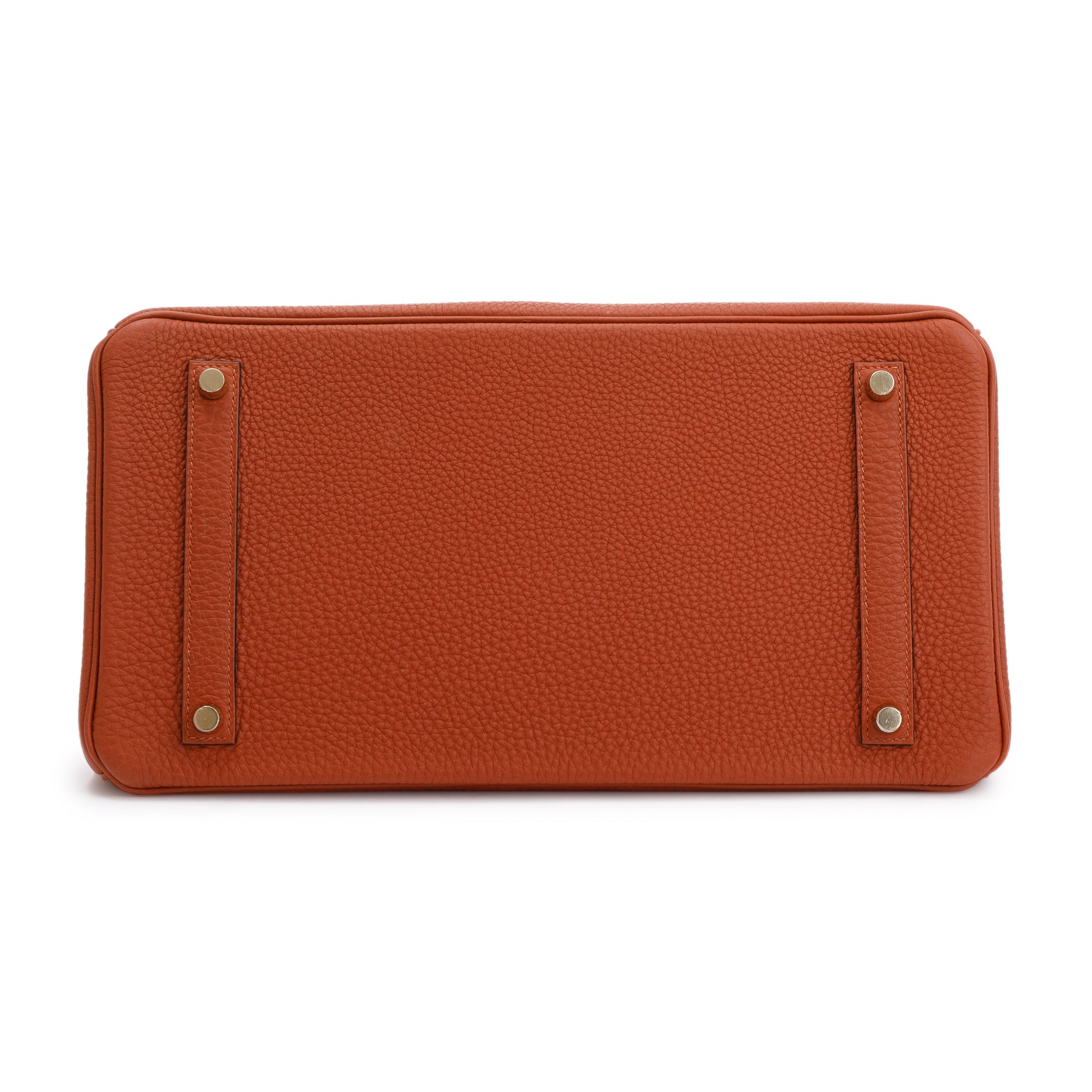 Hermes Brown Taurillon Clemence Birkin 35