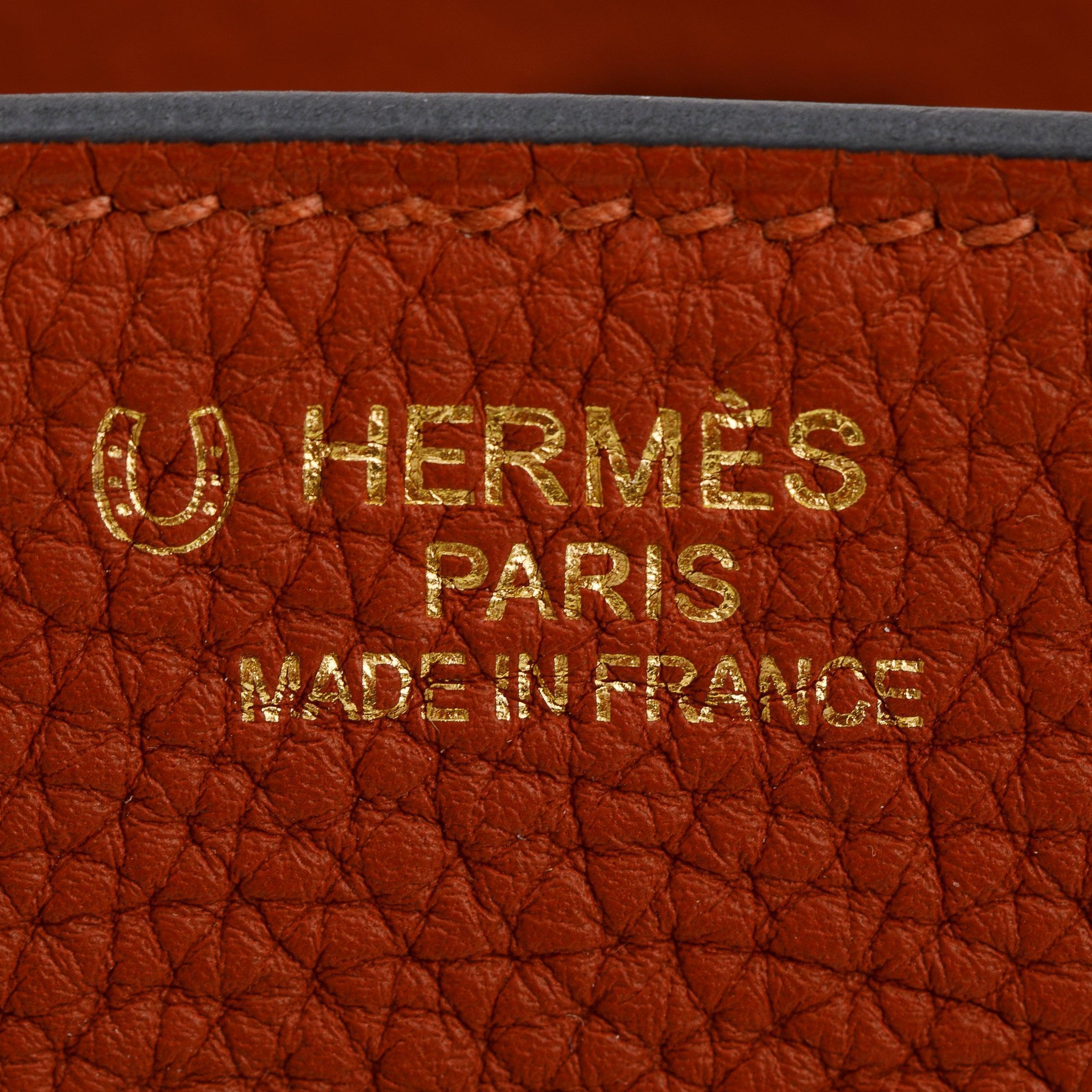 Hermes Brown Taurillon Clemence Birkin 35