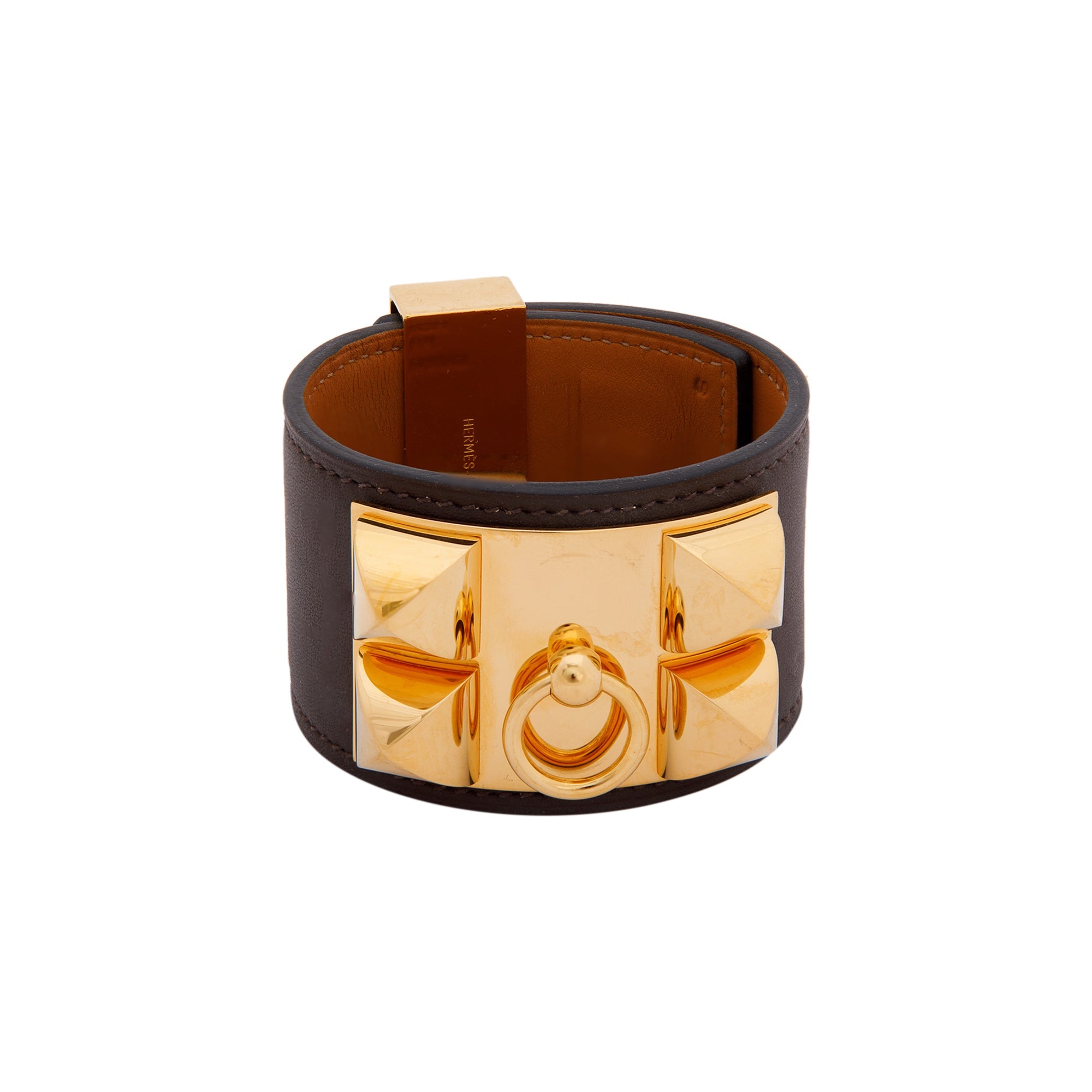 Hermes Collier de Chien Bracelet w/ Box