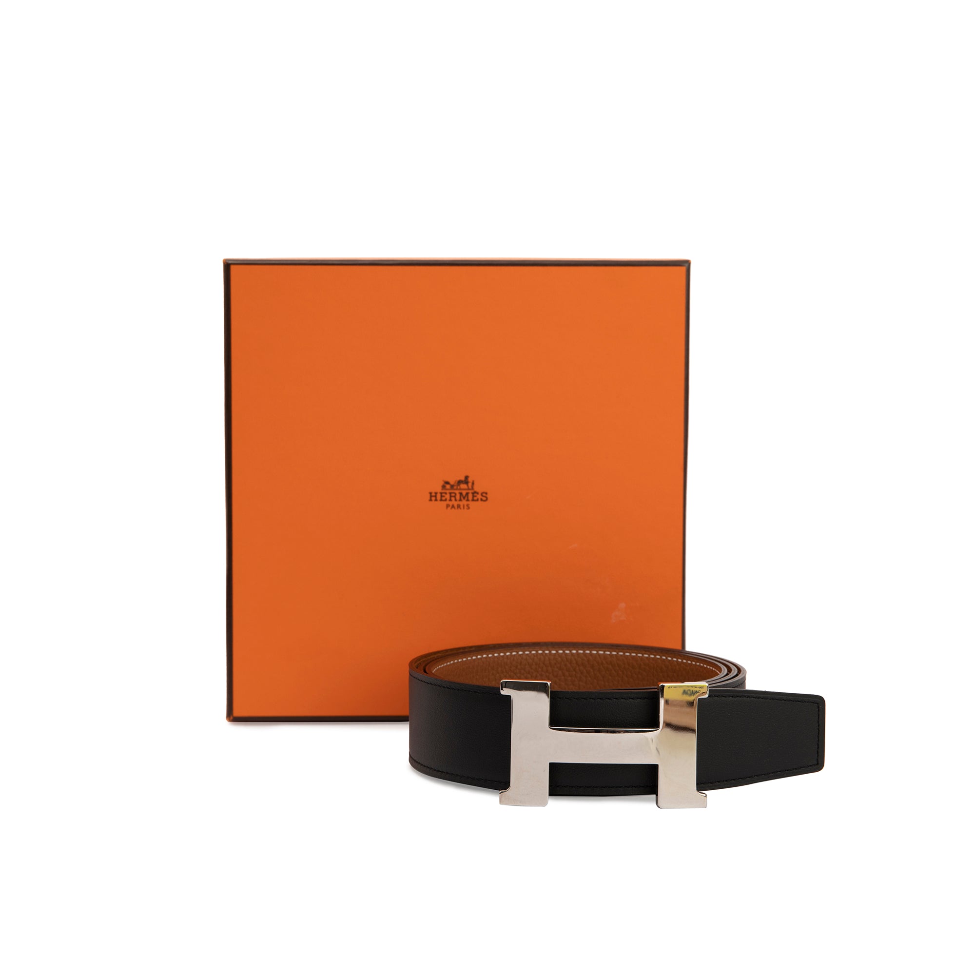 Hermes Constance Reversible 38 mm H Belt Kit w/ Box