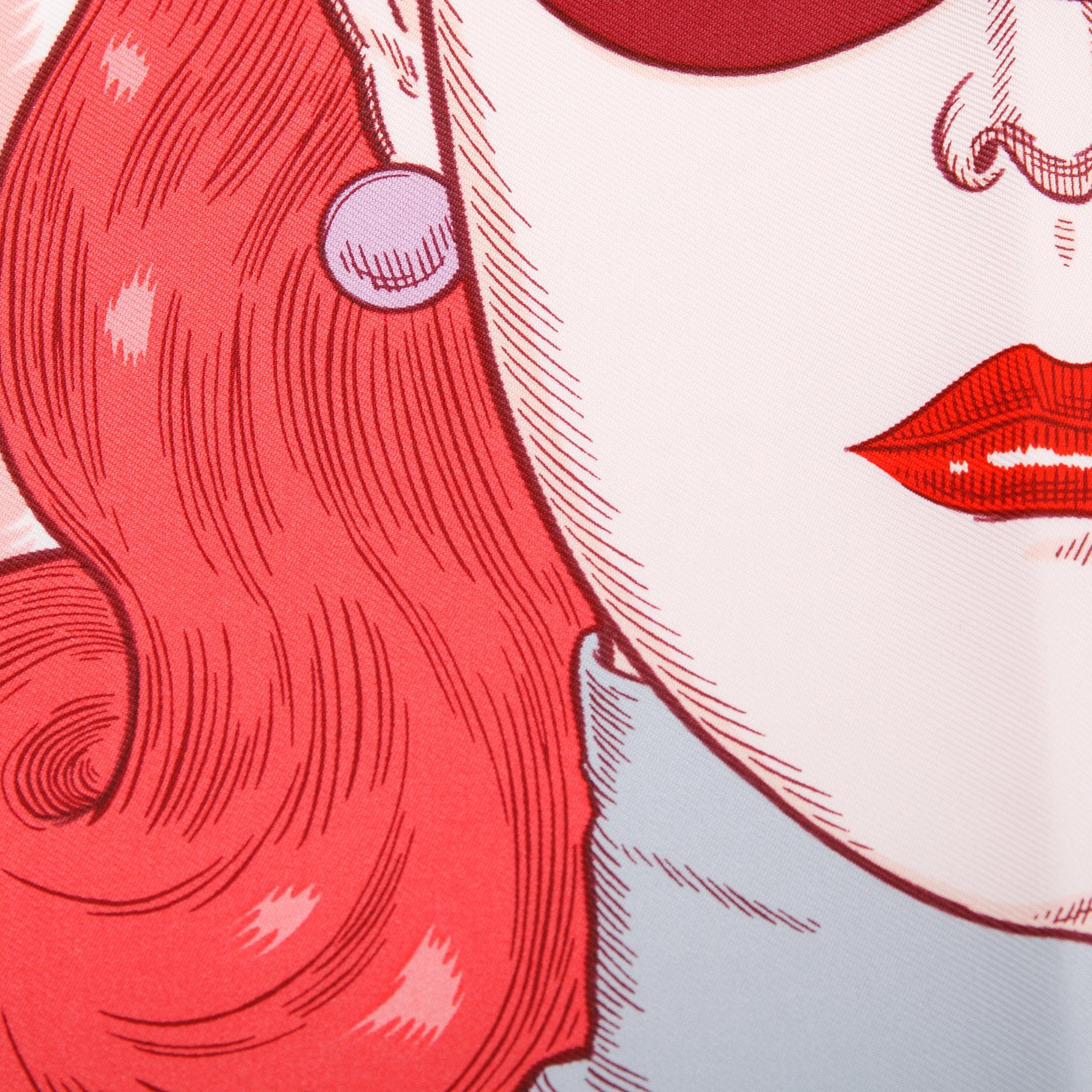 Hermes 'Dress Code' Silk Scarf 45 w/ Box