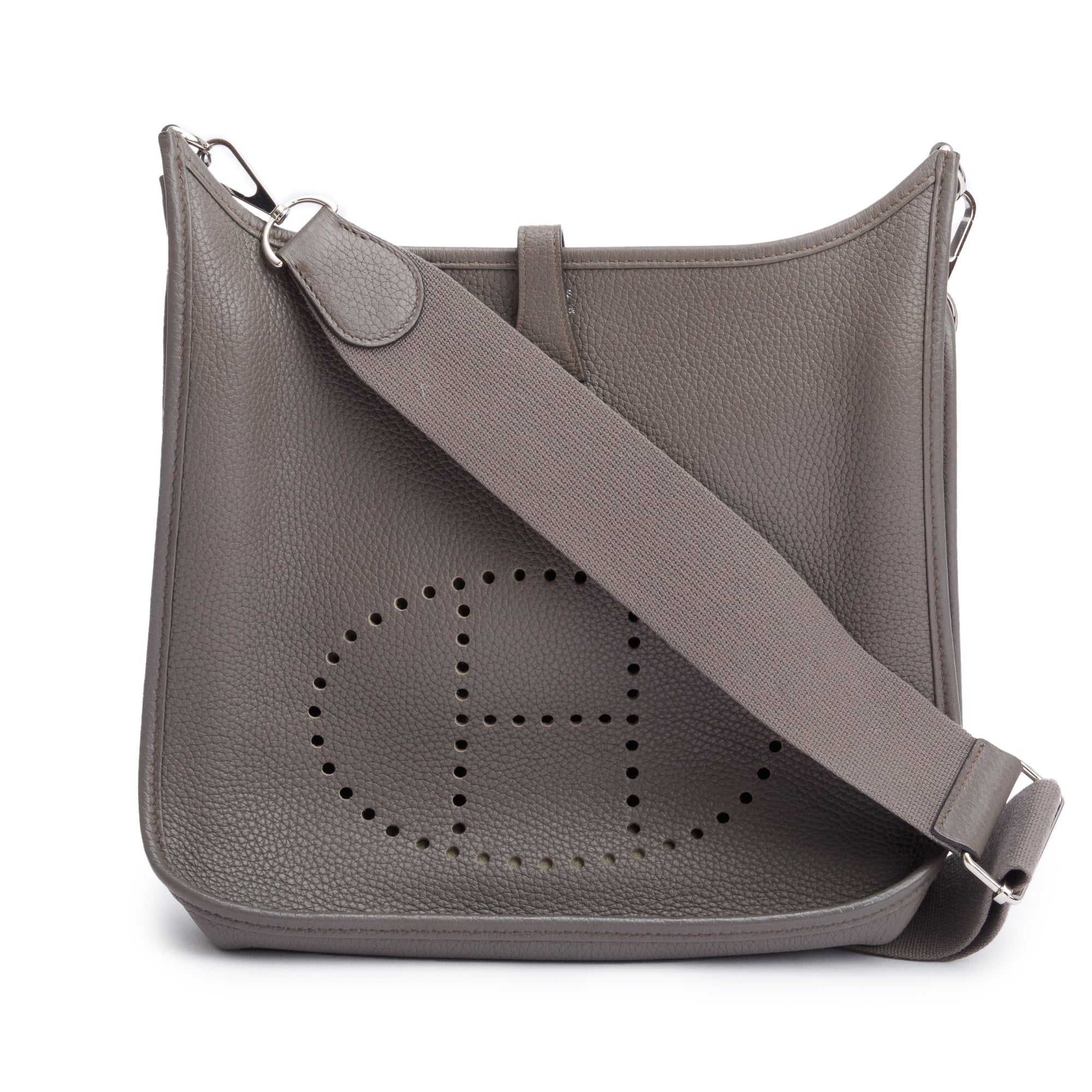 Hermes Etain Taurillon Clemence Evelyne III 29 Bag w/ Box