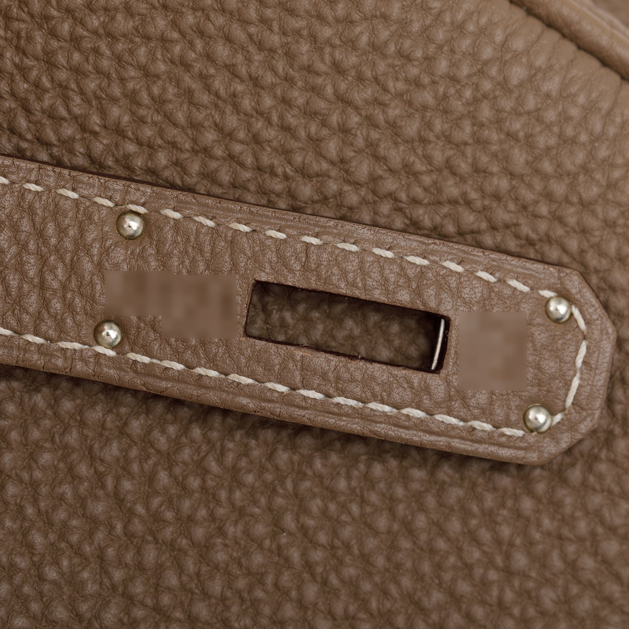 Hermes Etoupe Togo Birkin 35 w/ Box & Receipt