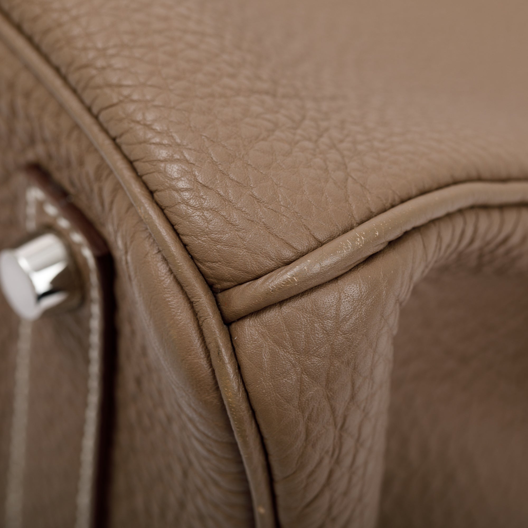 Hermes Etoupe Togo Birkin 35 w/ Box & Receipt