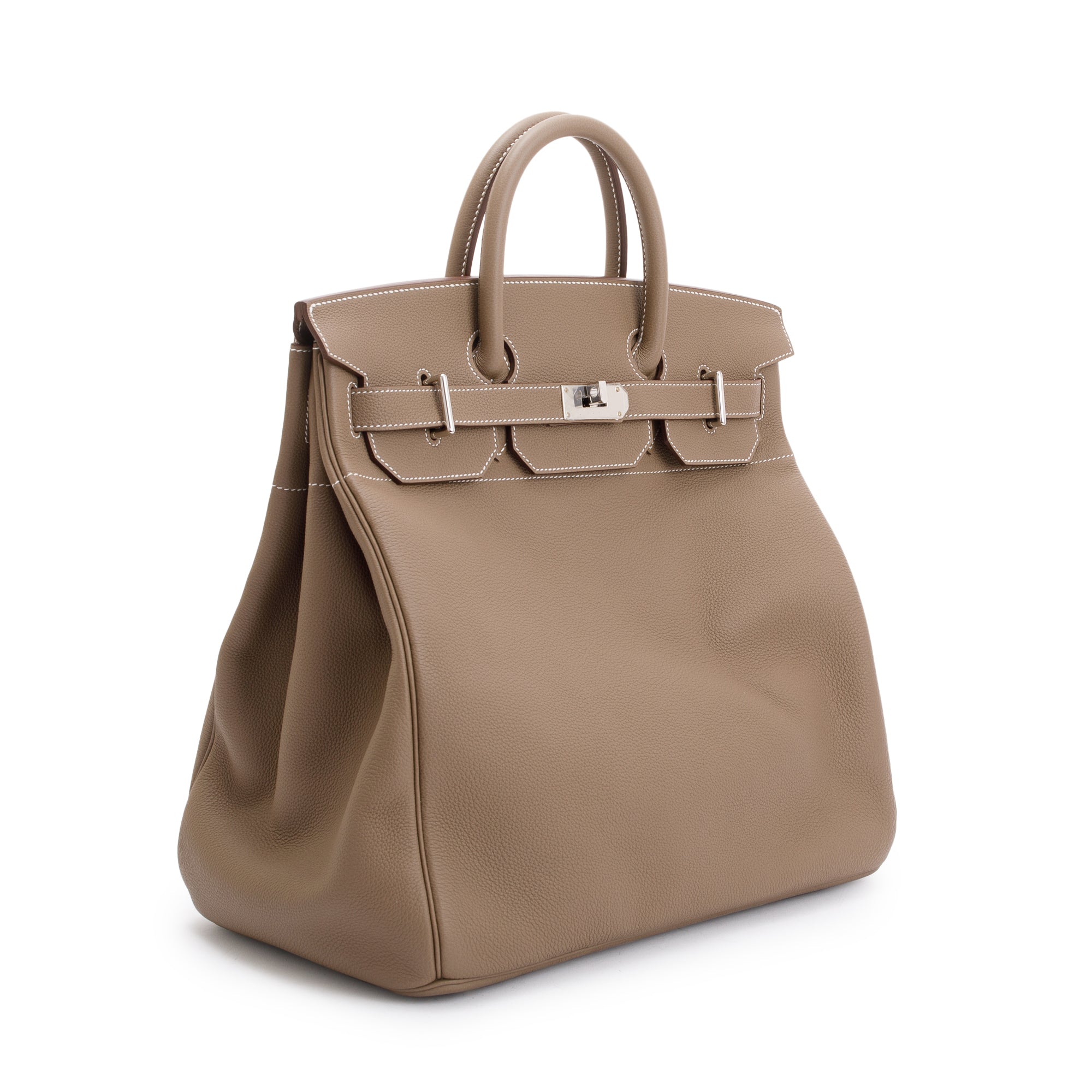 Hermes Etoupe Veau HAC Birkin 40 w/ Box & Receipt