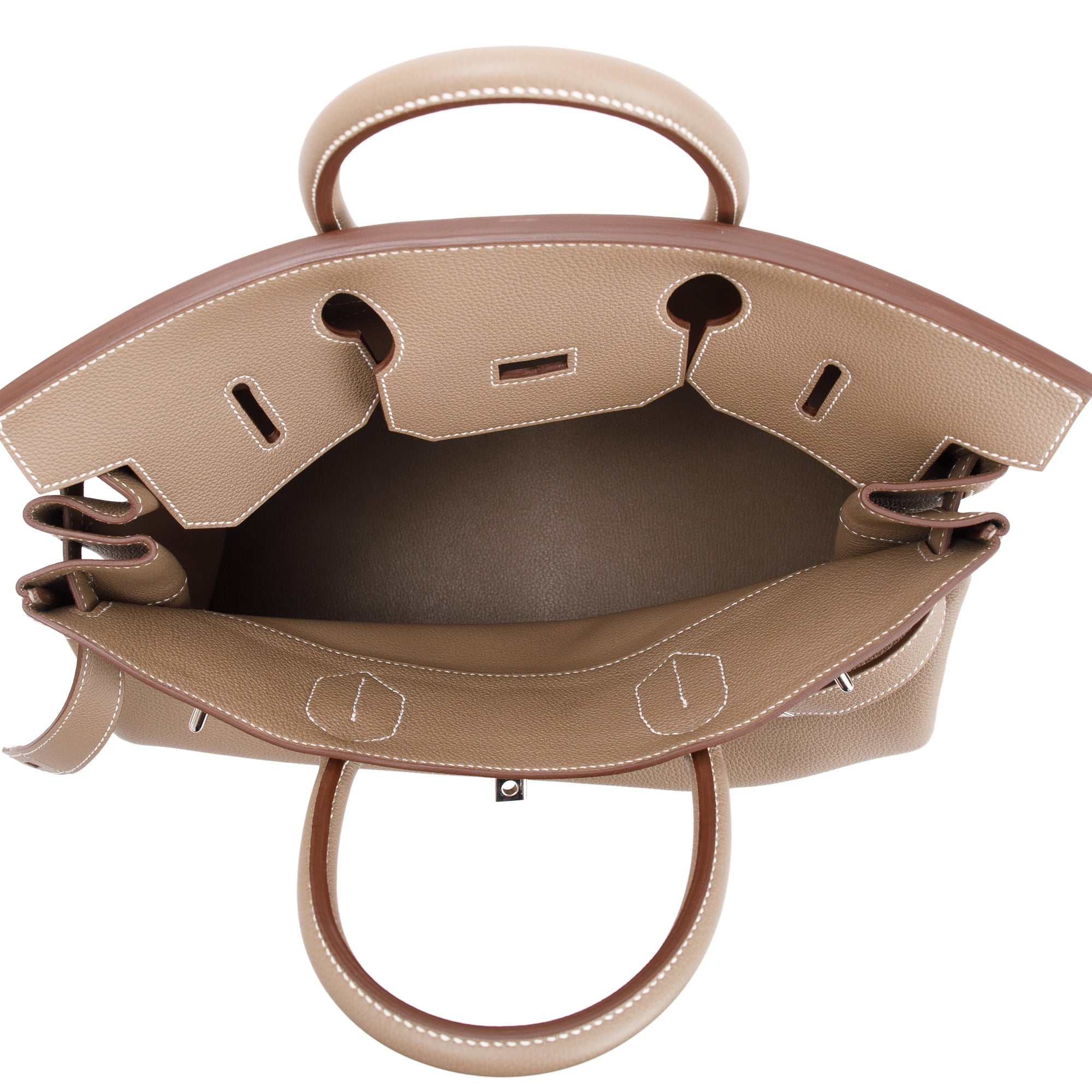 Hermes Etoupe Veau HAC Birkin 40 w/ Box & Receipt