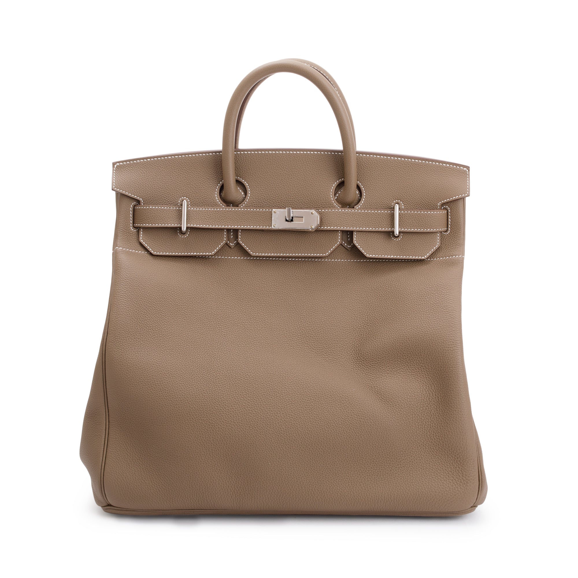 Hermes Etoupe Veau HAC Birkin 40 w/ Box & Receipt