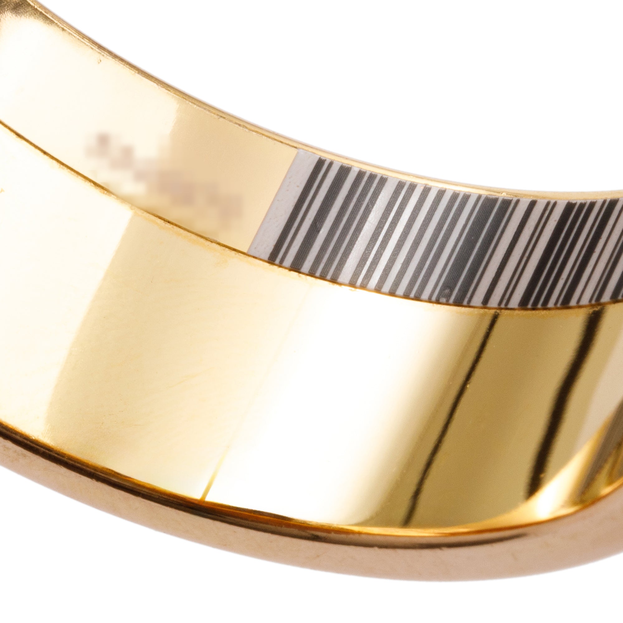 Hermes Gold-Plated Blue Enamel Clic Clac H Bracelet