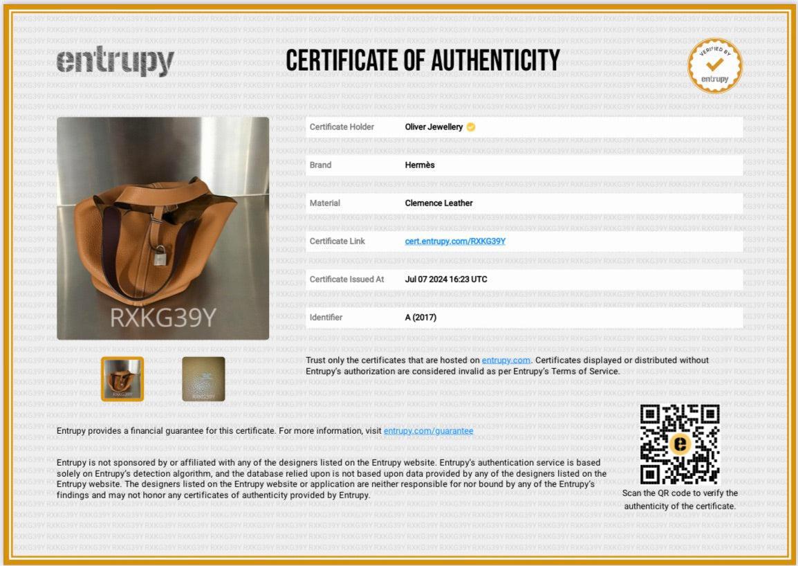 Hermes Gold Taurillon Clemence Picotin Lock 22