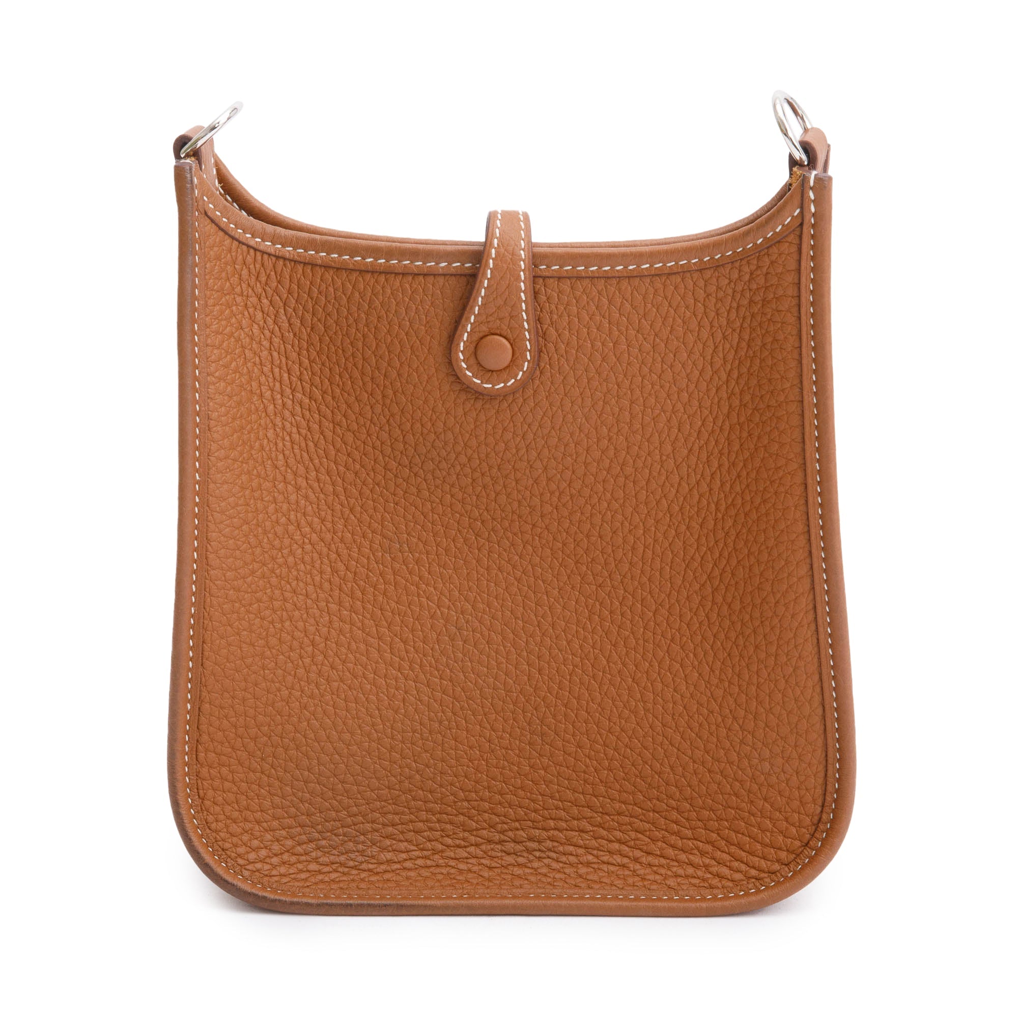 Hermes Gold Taurilon Clemence Amazone Evelyne TPM 16 w/ Box
