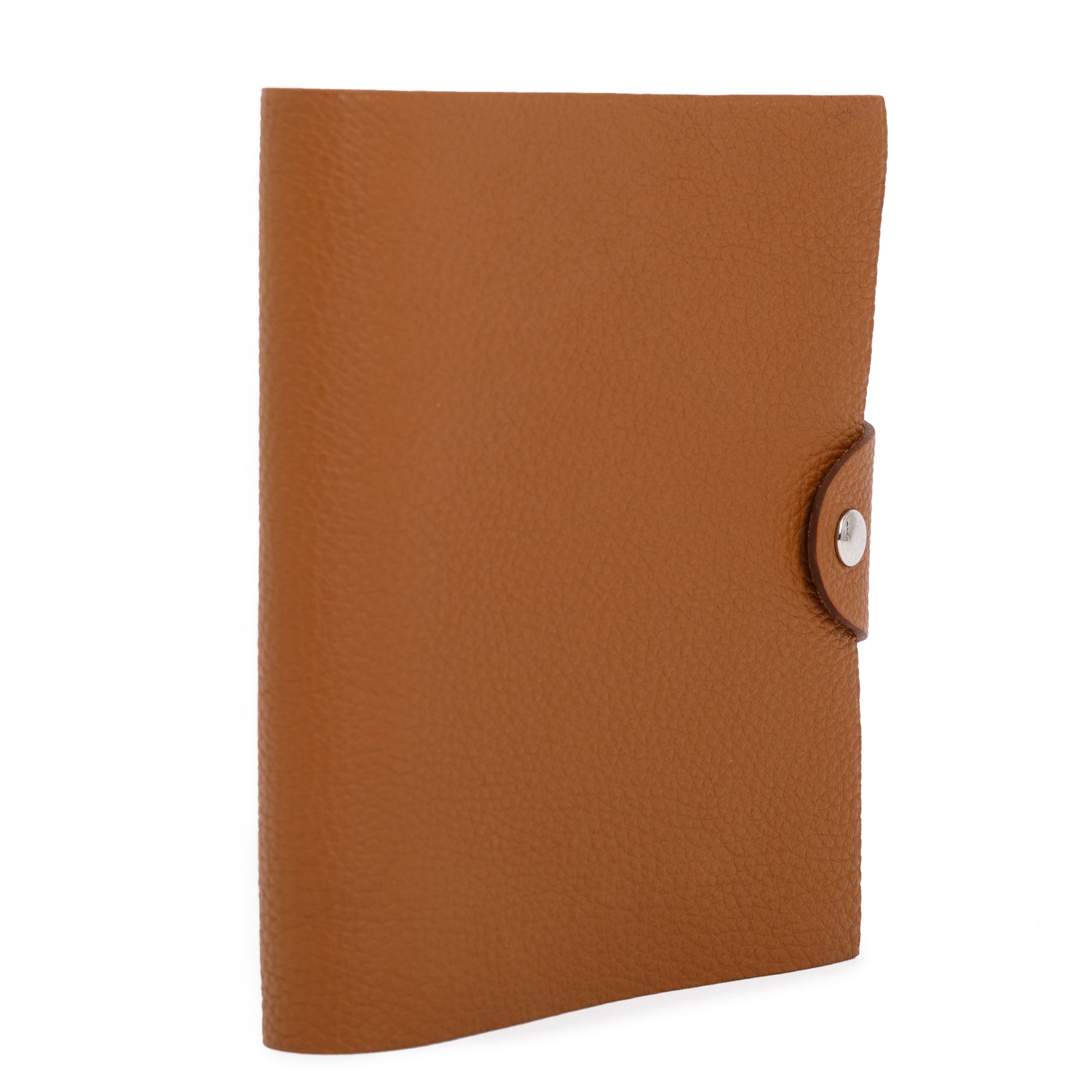 Hermes Gold Togo Ulysse PM Agenda Cover with Notebook & Box
