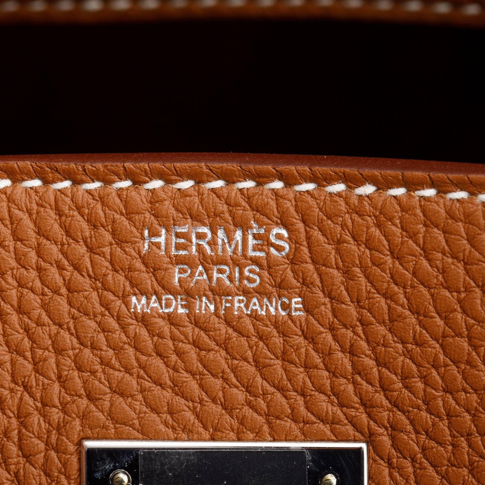 Hermes Gold Veau Togo Birkin 30 w/ Box