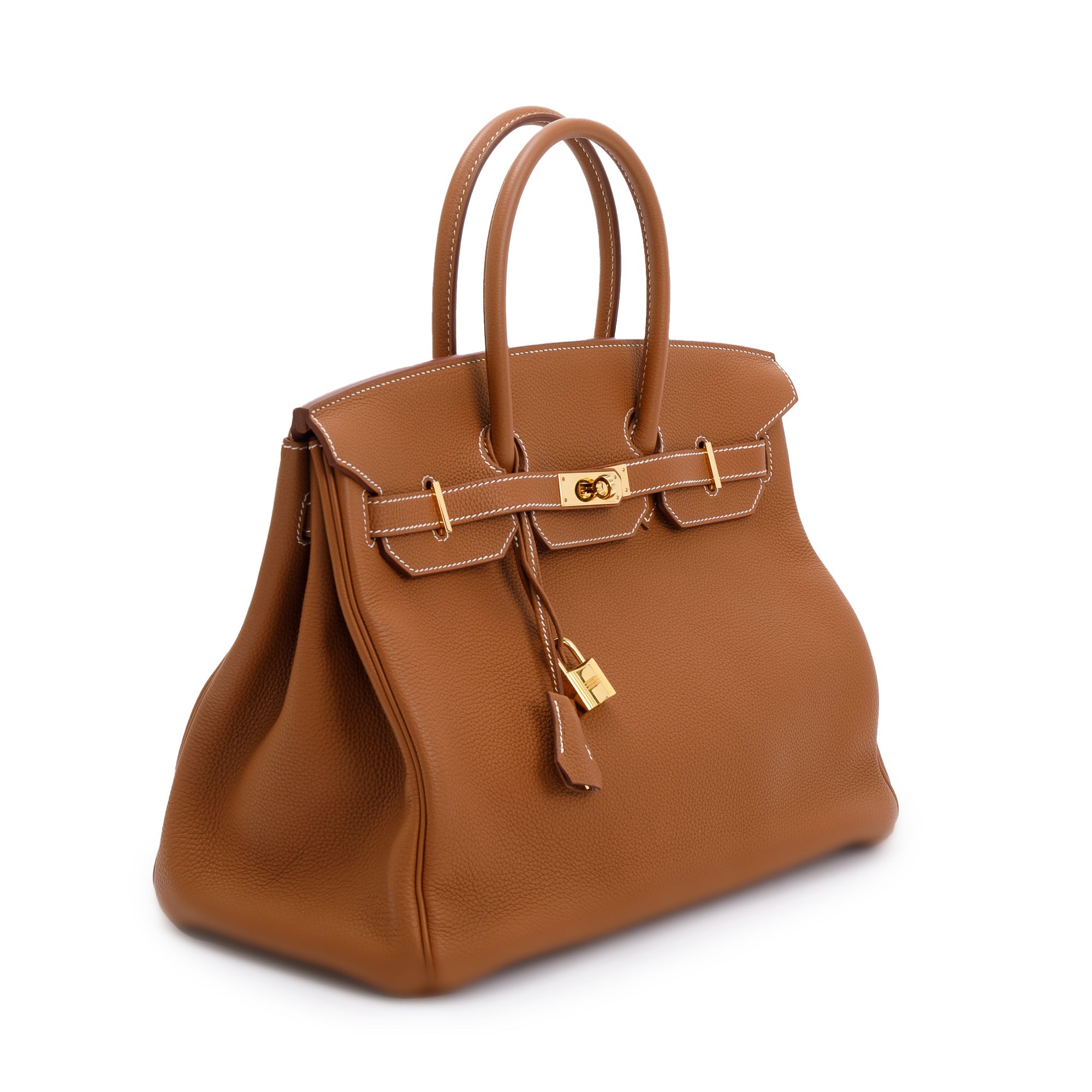 Hermes Gold Veau Togo Birkin 35
