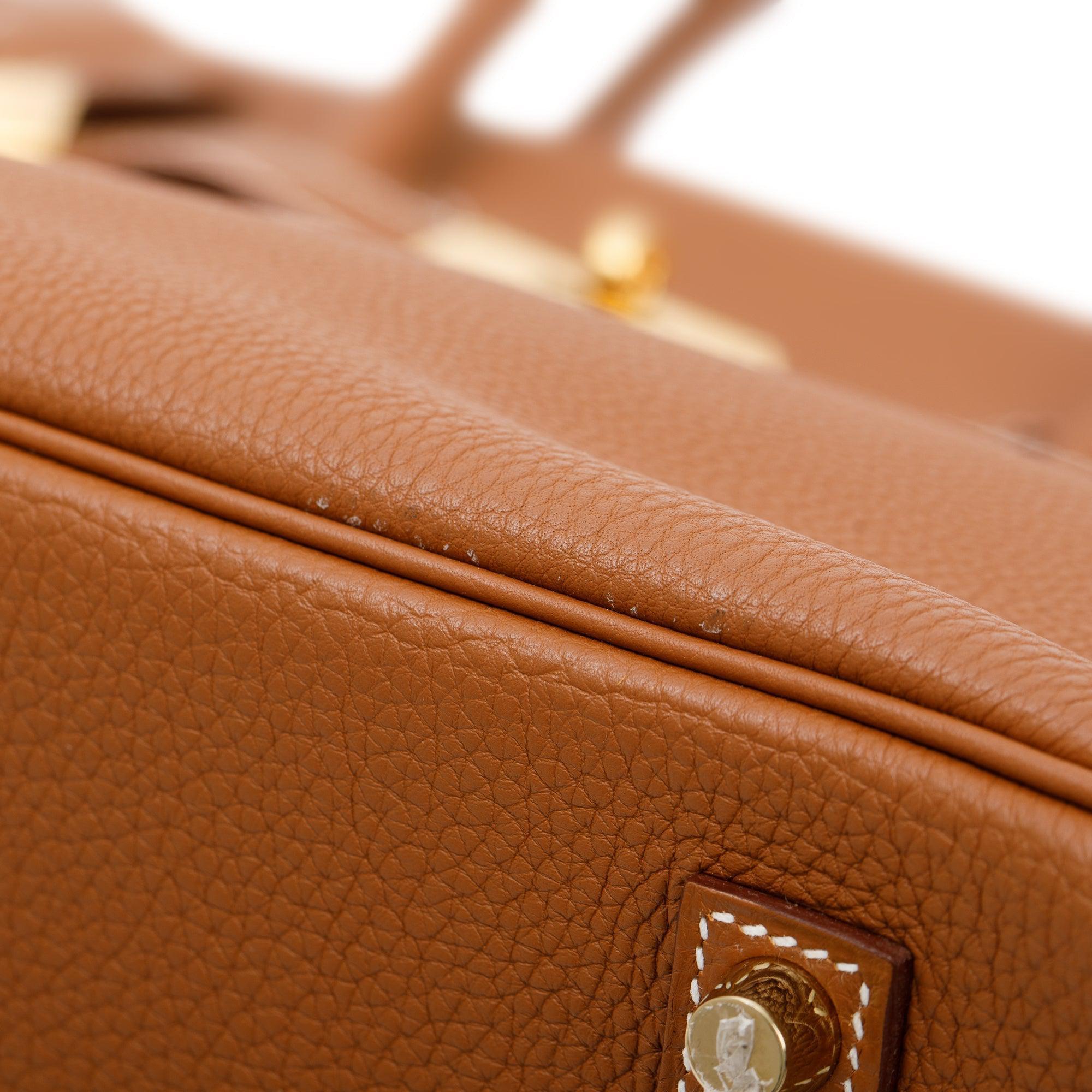 Hermes Gold Veau Togo Birkin 35