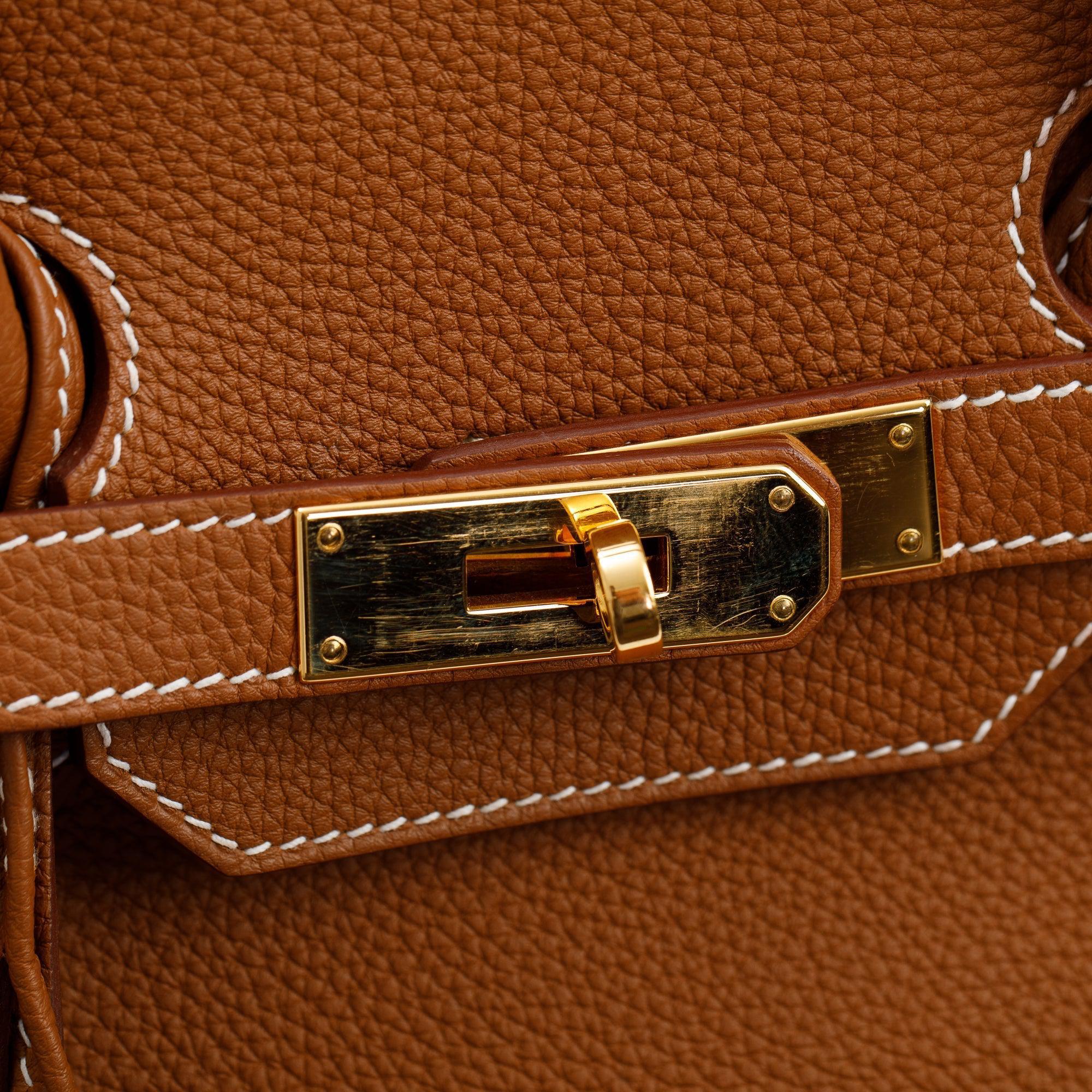 Hermes Gold Veau Togo Birkin 35