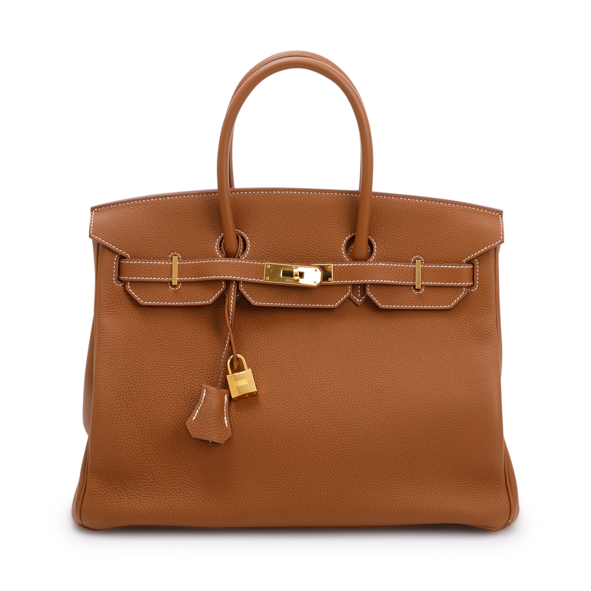 Hermes Gold Veau Togo Birkin 35