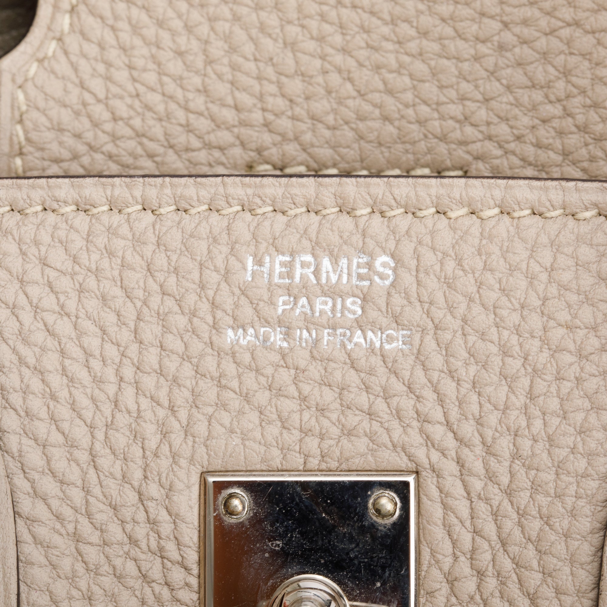 Hermes Gris Asphalte Togo Birkin 25