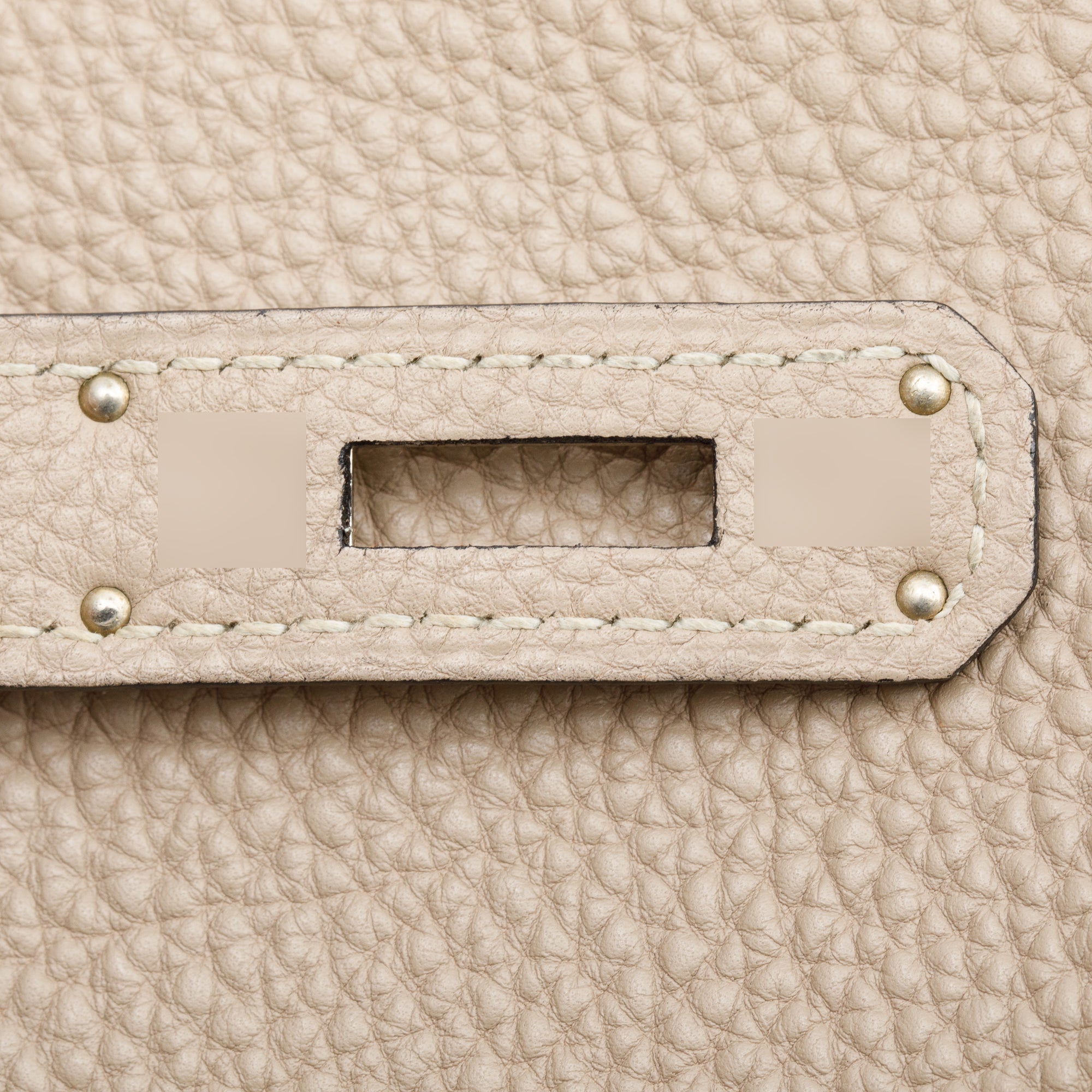 Hermes Gris Tourterelle Taurillon Clemence Kelly II Retourne 32 w/ Strap