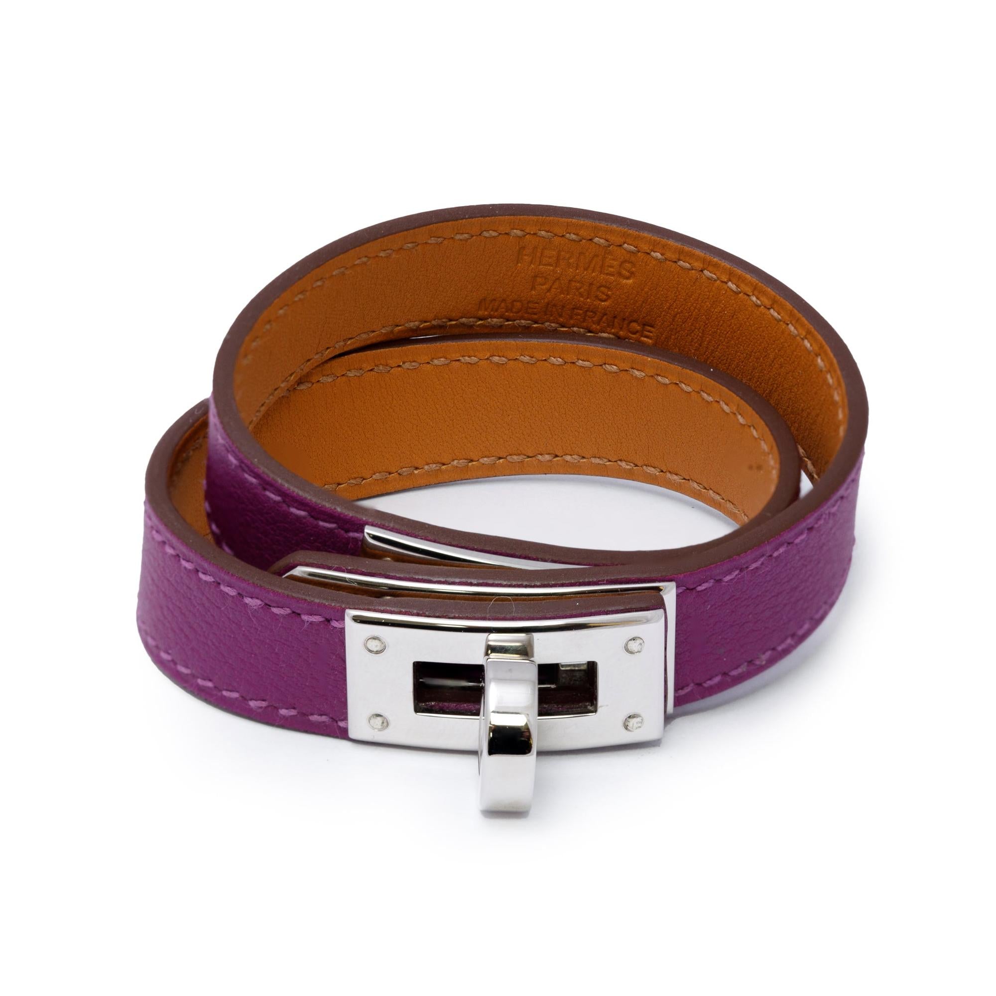 Hermes Kelly Double Tour Bracelet w/ Box