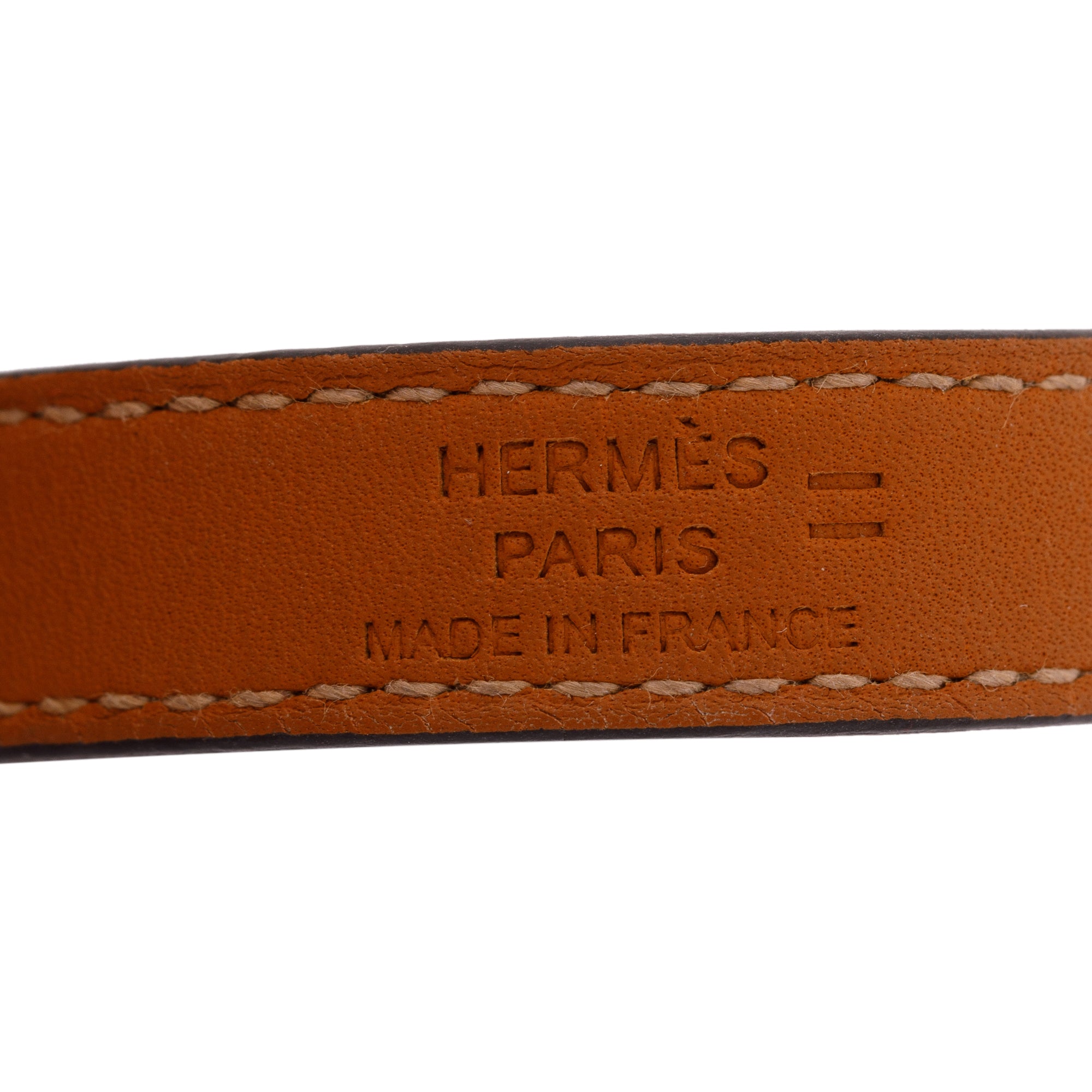 Hermes Lizard Kelly Double Tour Bracelet w/ Box