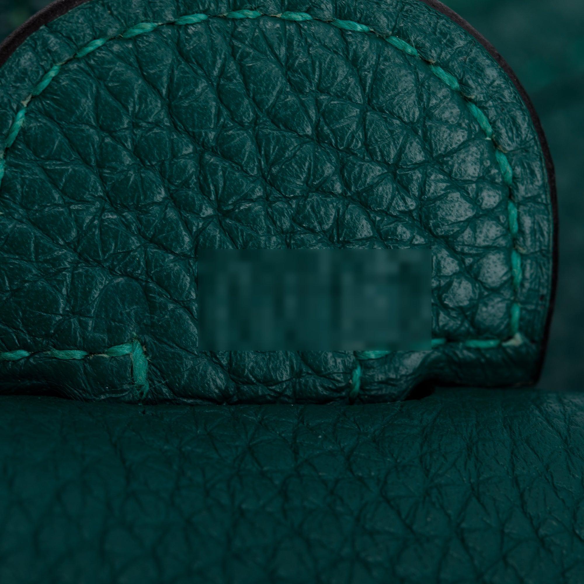 Hermes Malachite Clemence Evelyne III 29 Bag w/ Box