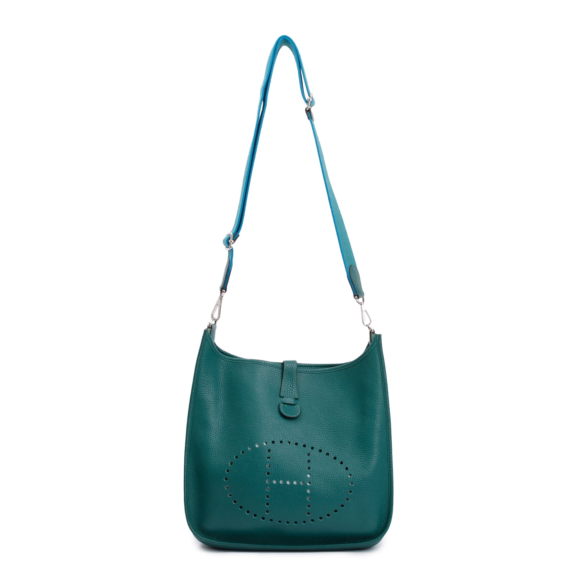 Hermes Malachite Clemence Evelyne III 29 Bag w/ Box
