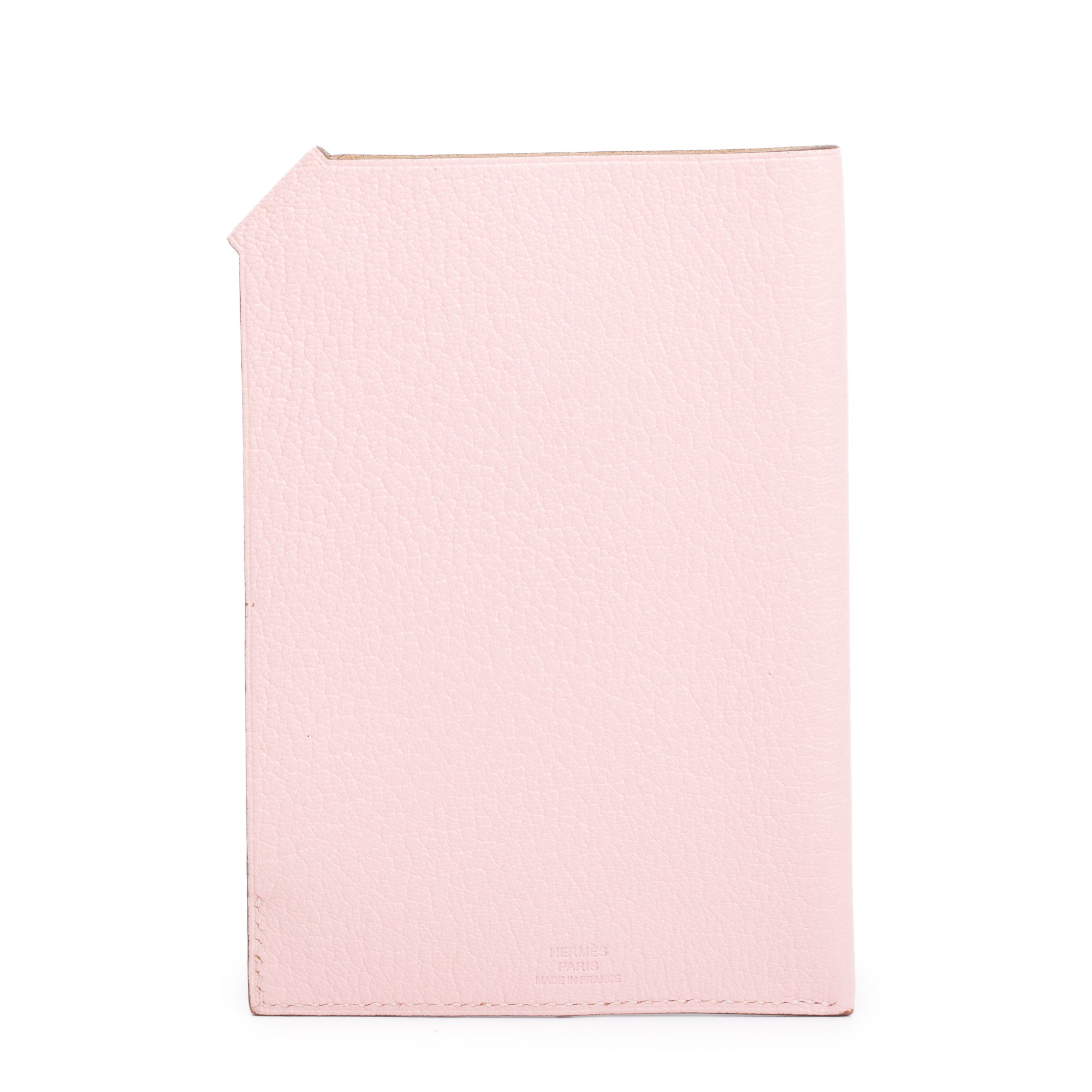 Hermes Mauve Sylvestre Chevre Mysore Tarmac PM Passport Holder