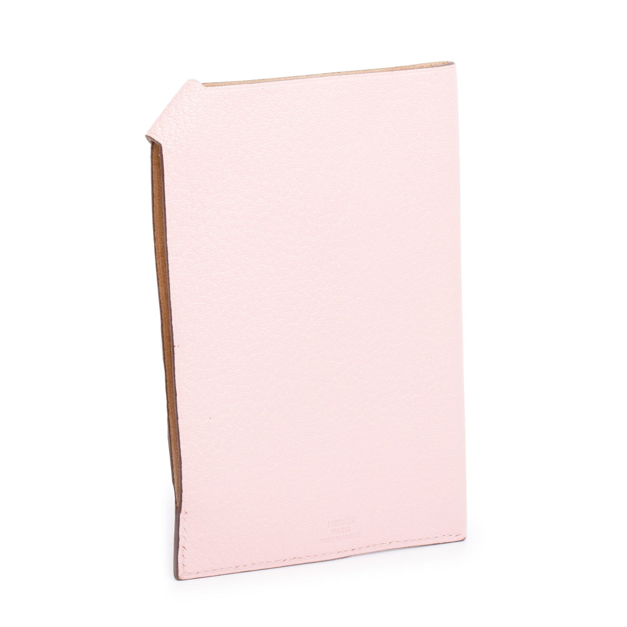 Hermes Mauve Sylvestre Chevre Mysore Tarmac PM Passport Holder