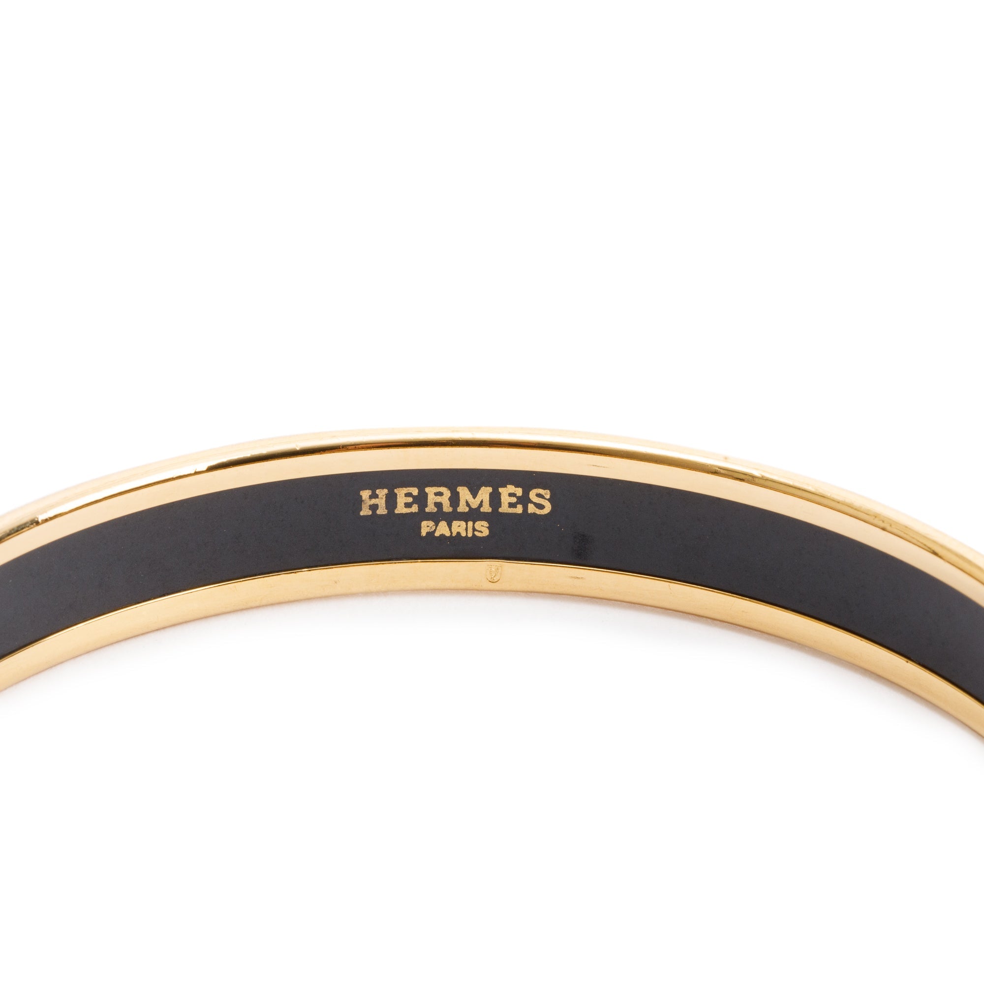 Hermes Narrow Enamel Bangle