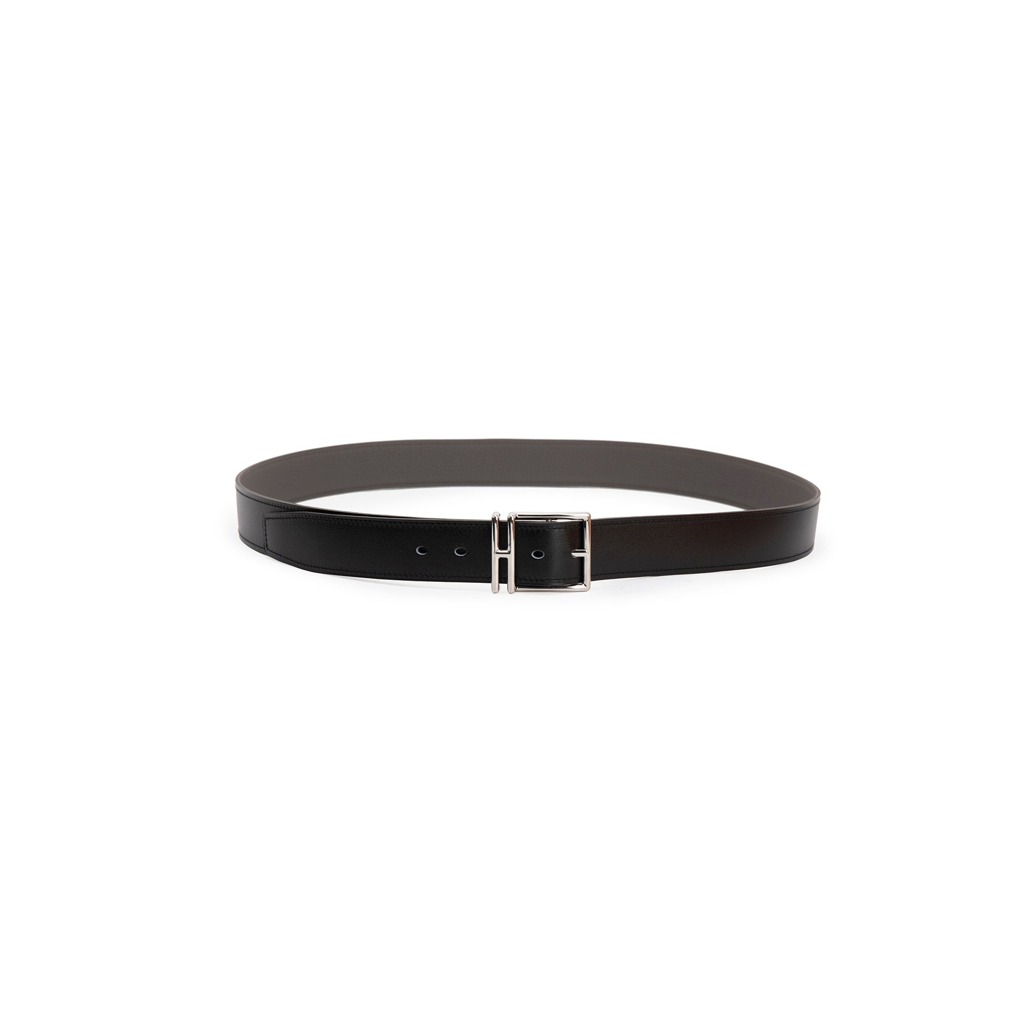 Hermes Nathan Reversible 32 mm Belt w/ Box