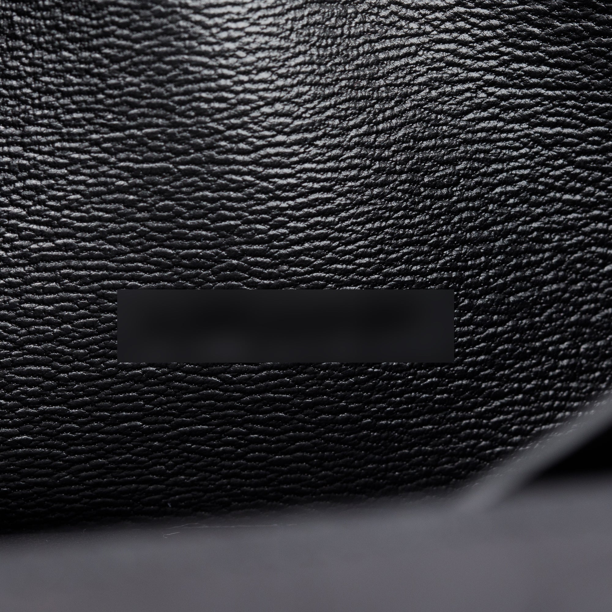 Hermes Noir Shiny Alligator Classic Kelly Longue Wallet w/ Box