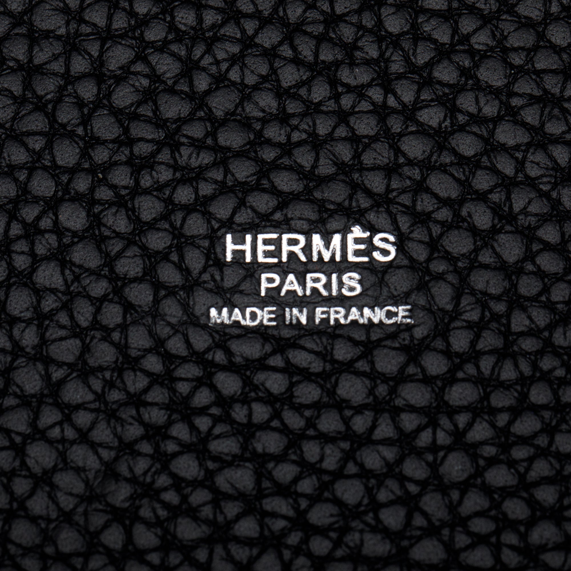 Hermes Noir So Black Taurillon Clemence Picotin Lock 22 w/ Box