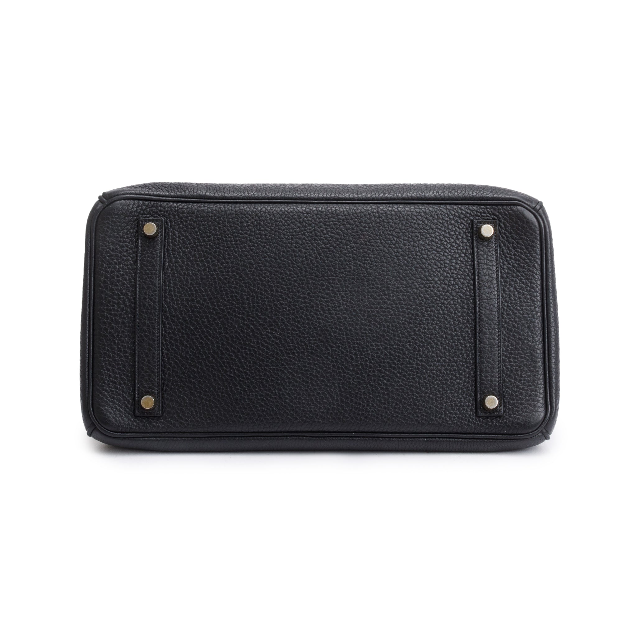 Hermes Noir Taurillon Clemence Birkin 35