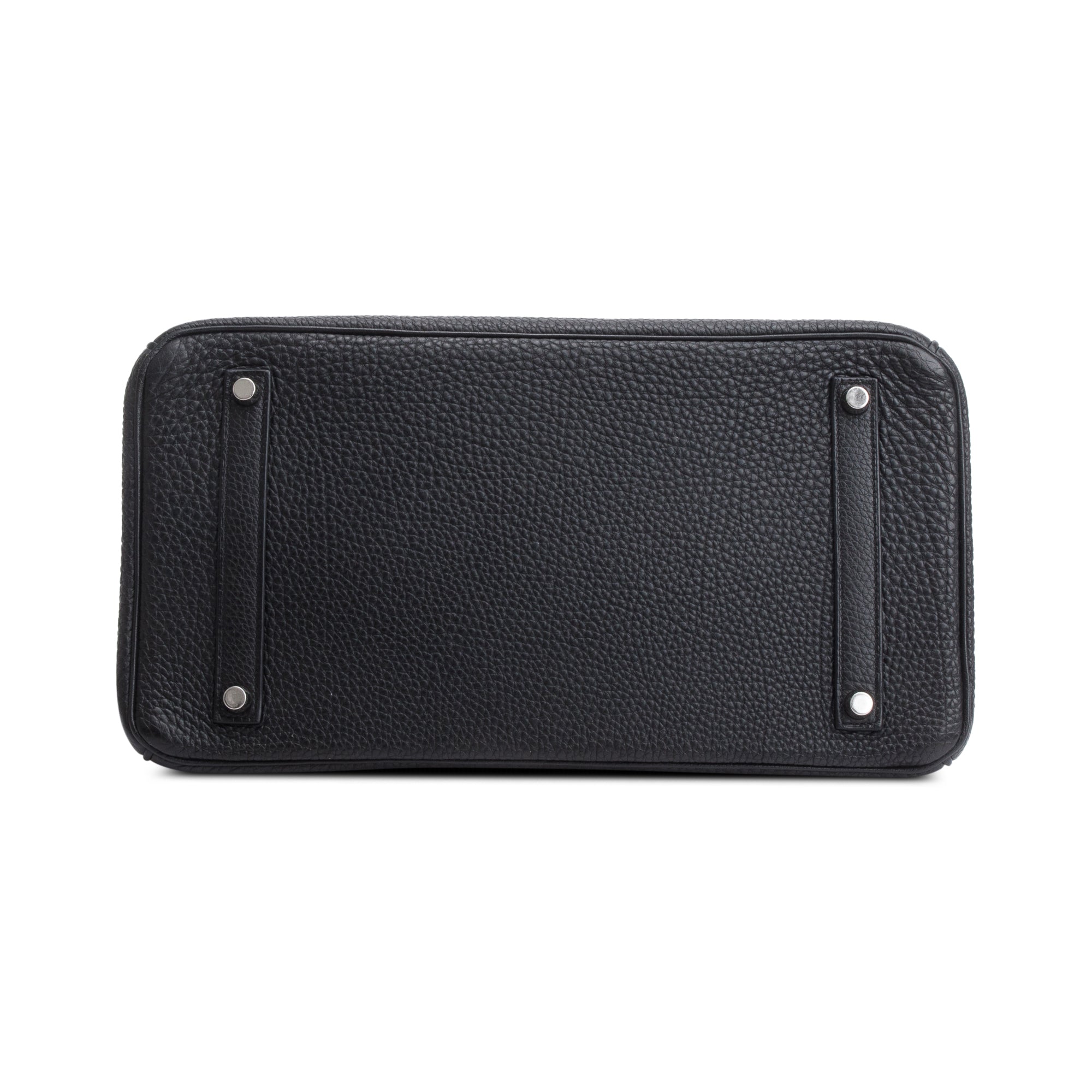 Hermes Noir Taurillon Clemence Birkin 35