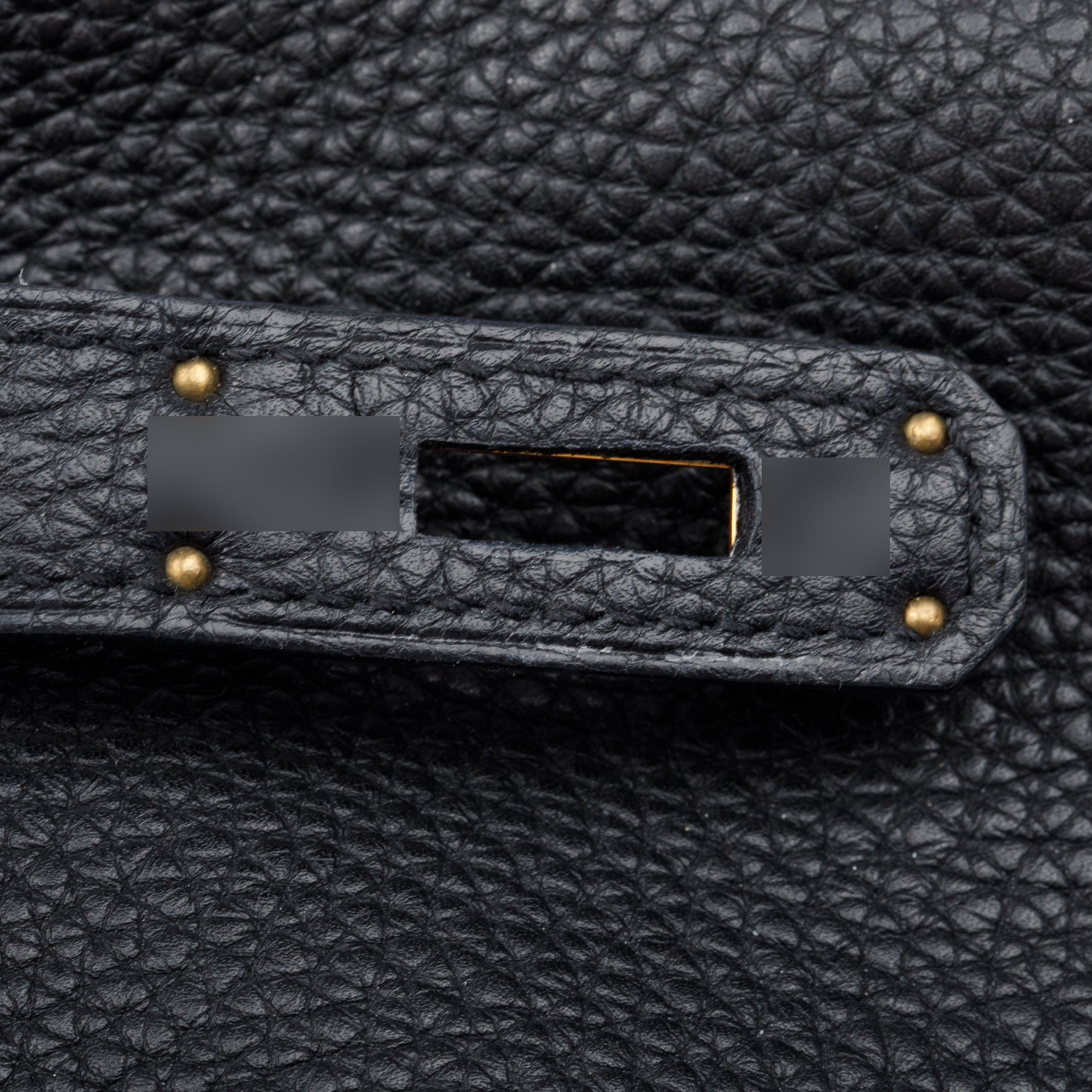 Hermes Noir Taurillon Clemence Birkin 35