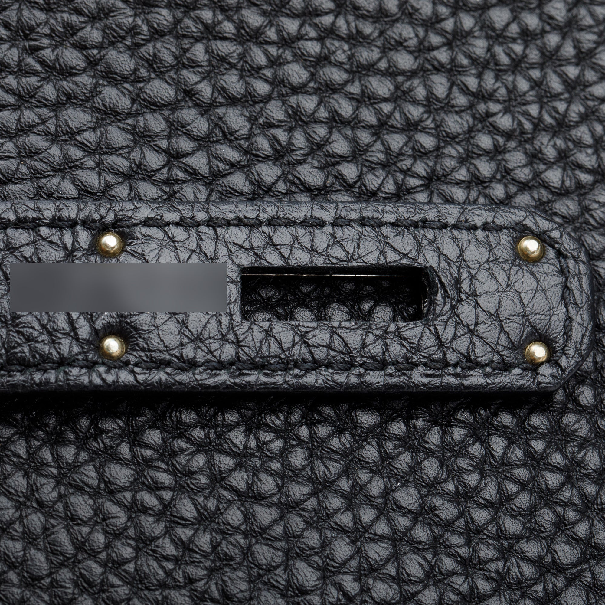 Hermes Noir Taurillon Clemence Birkin 35