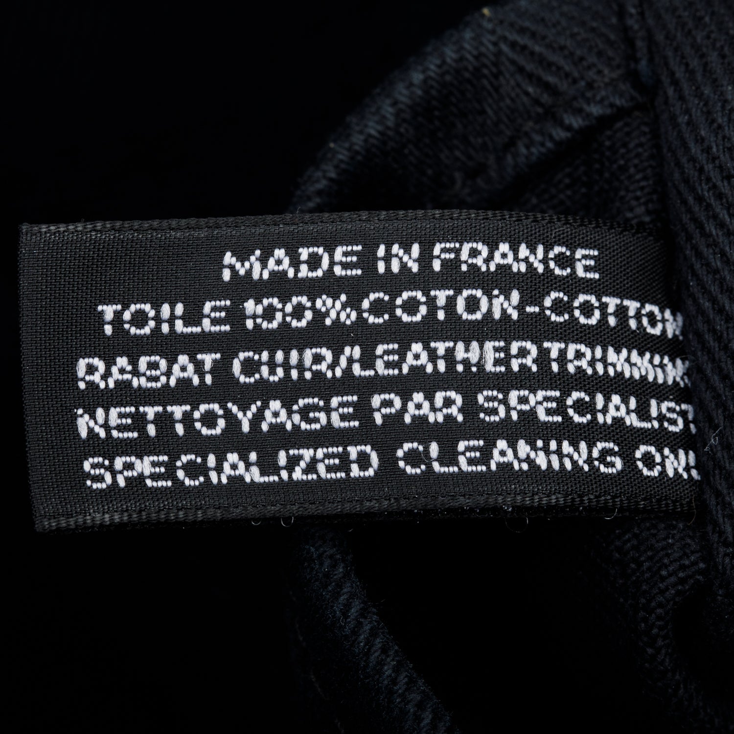 Hermes Noir Toile Swift Valparaiso MM Tote