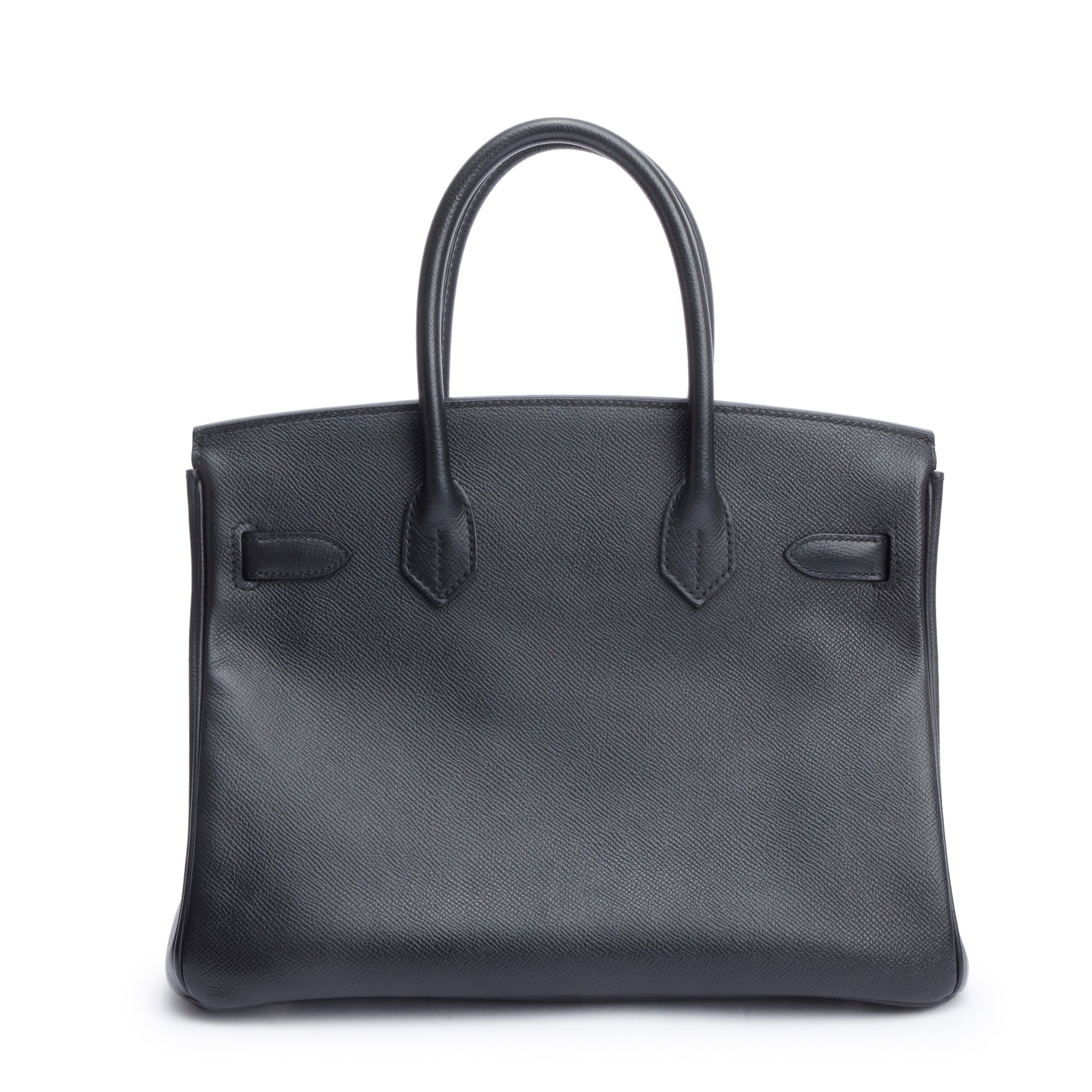 Hermes Noir Veau Epsom Birkin 30 w/ Box