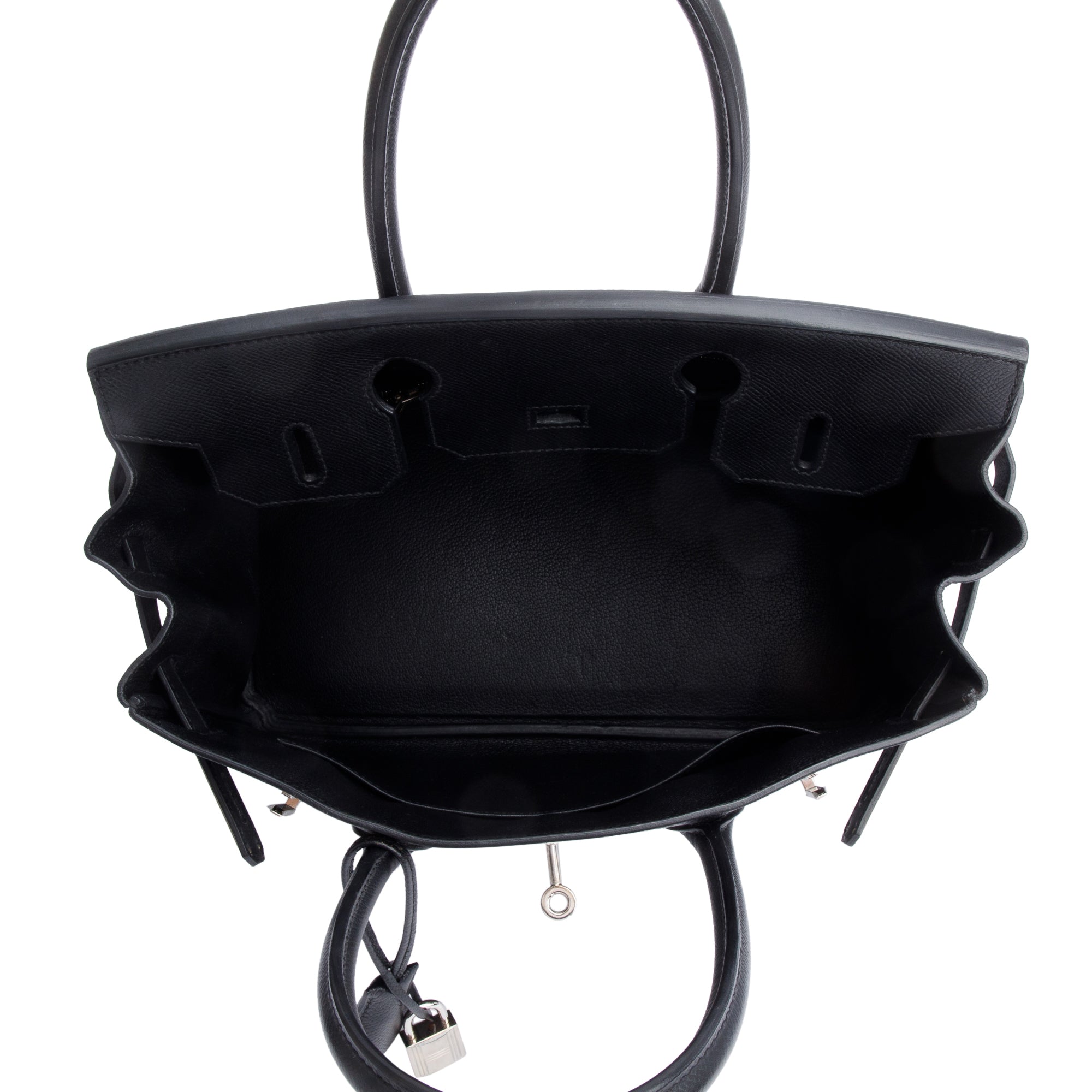 Hermes Noir Veau Epsom Birkin 30 w/ Box